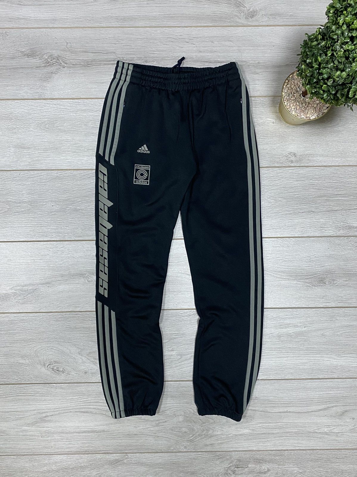 Adidas × Kanye West Adidas Calabasas vintage three stripes pants Size US 30 / EU 46 - 1 Thumbnail