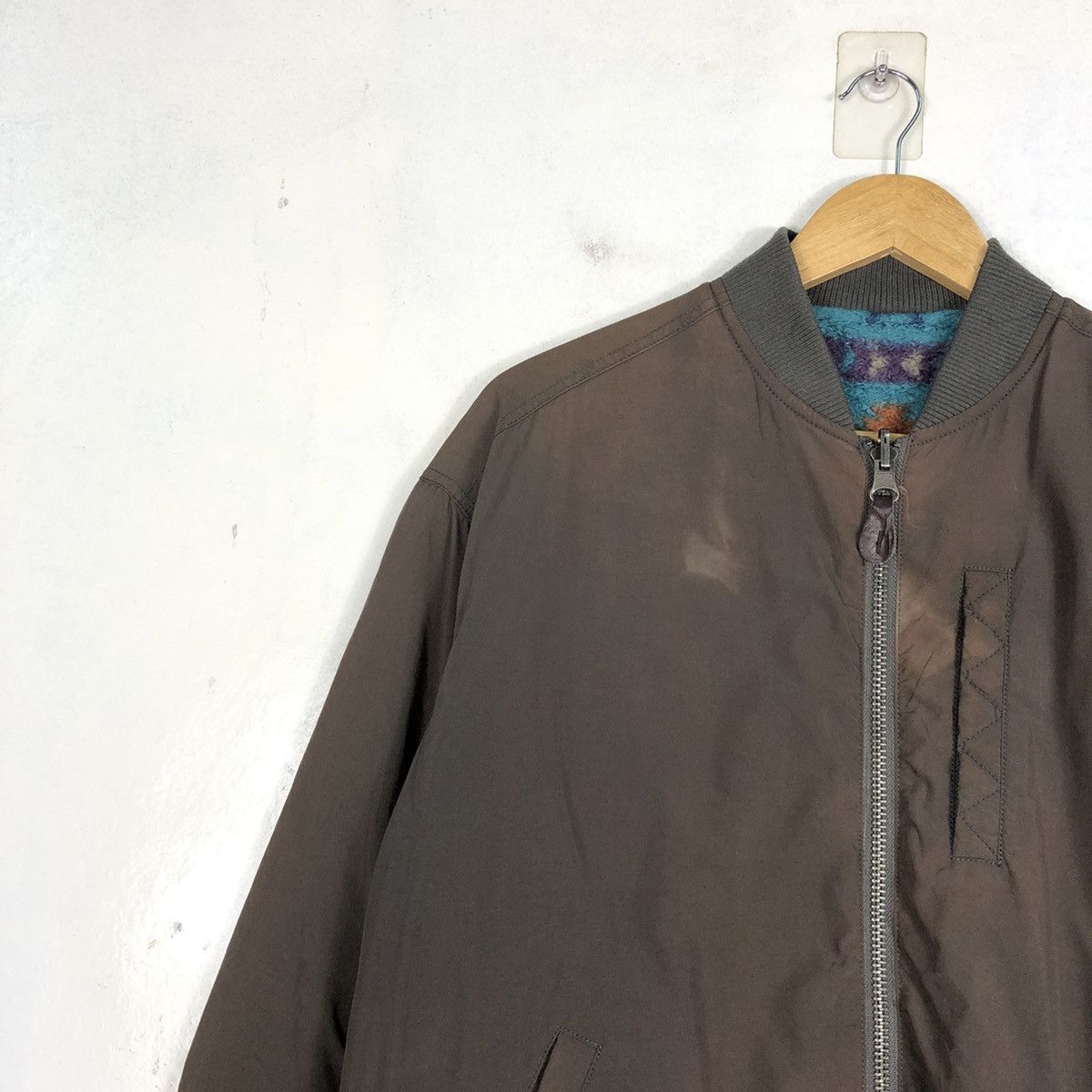 Native × Vintage Titicaca Native Riversible Navajo Bombers Jacket Size US M / EU 48-50 / 2 - 6 Thumbnail