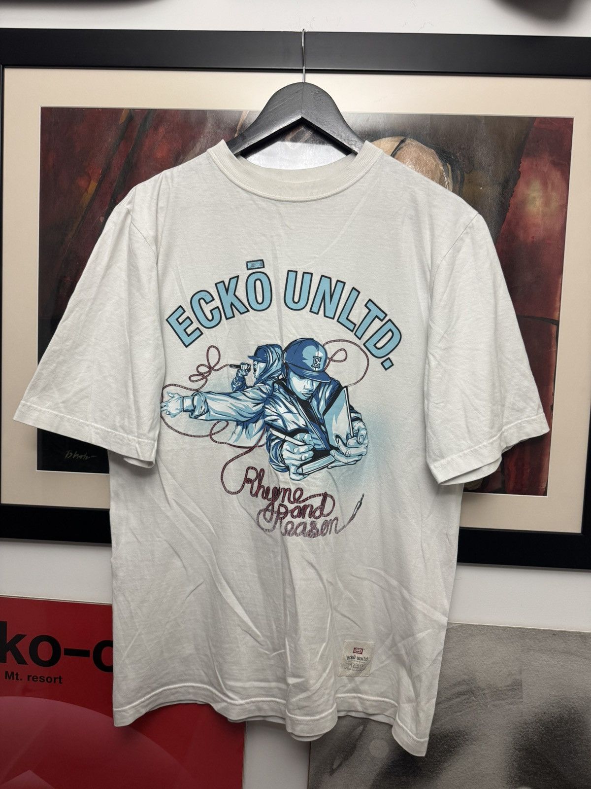 Ecko Unltd. Ecko Unltd. Rap Print Mc Hip Hop Tee Vintage Y2k Freestyle Size US M / EU 48-50 / 2 - 1 Thumbnail