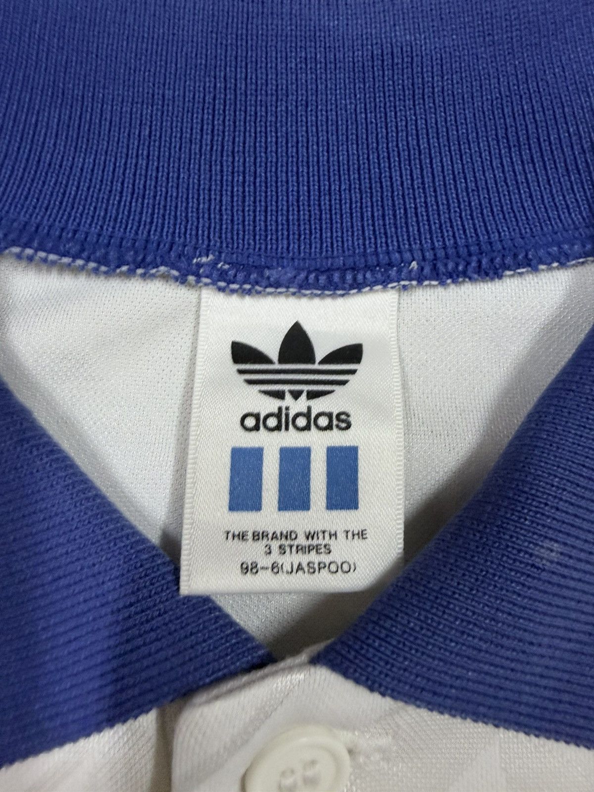 Adidas Vtg⚽️1994 World Cup Jersey France#14 Zidane Size US L / EU 52-54 / 3 - 21 Thumbnail