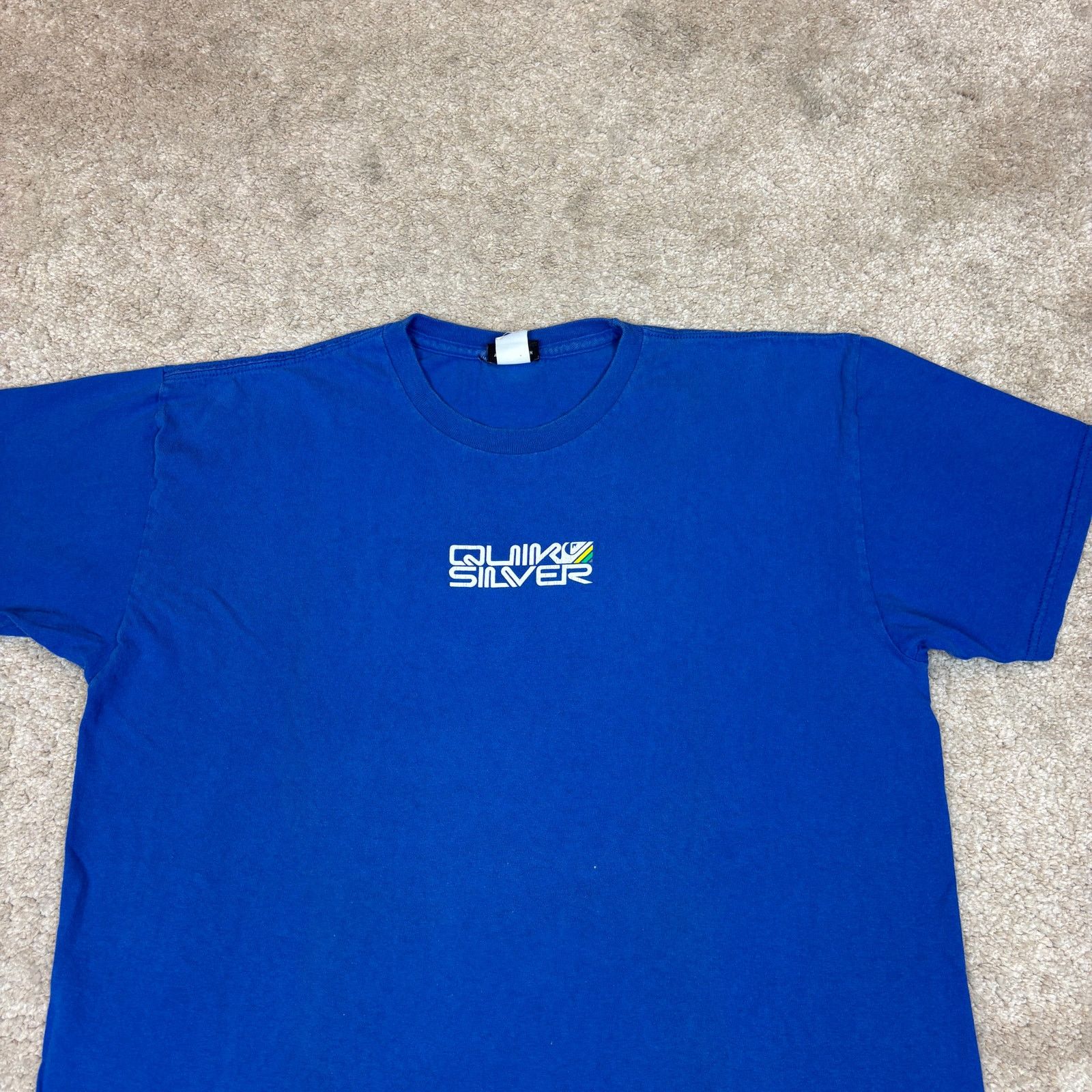 Quiksilver × Vintage Vintage Y2K Quiksilver Retro Logo Shirt Men's L Skater Surf Size US L / EU 52-54 / 3 - 4 Thumbnail