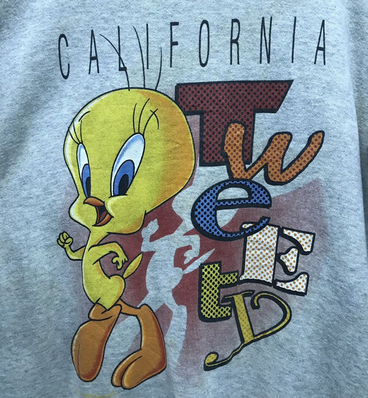 Velva Sheen × Vintage Vintage Velva Sheen Tweety CALIFORNIA Made In Usa Sweatshirt Size US M / EU 48-50 / 2 - 3 Thumbnail