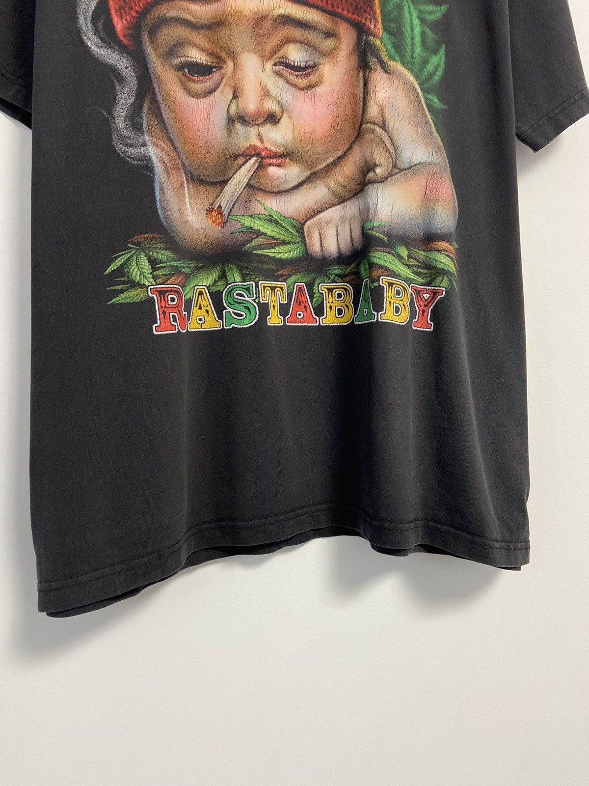 Band Tees Rastababy Vintage Shirt 90’s logo Narco Size US XL / EU 56 / 4 - 4 Thumbnail