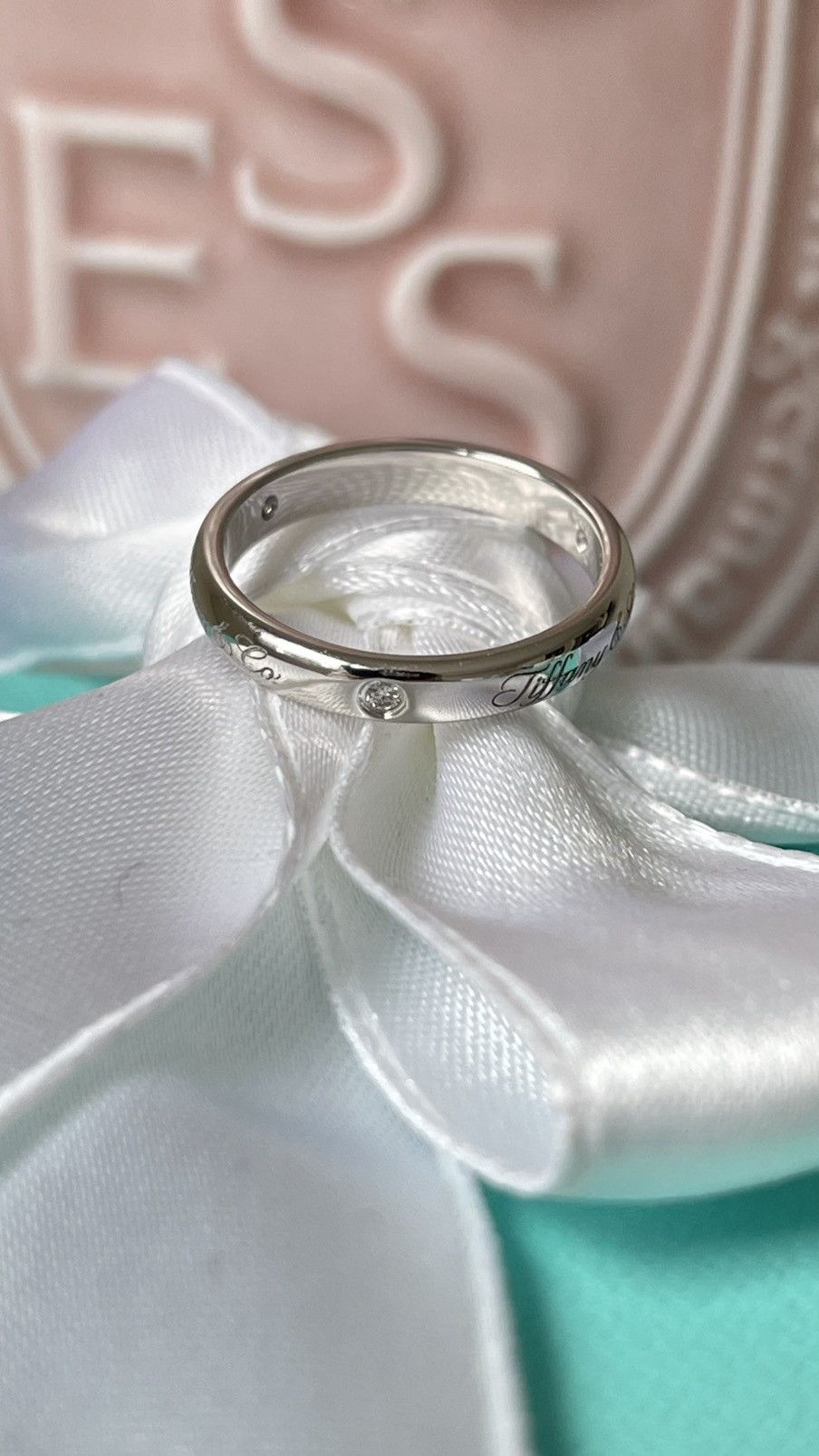 Tiffany & Co. Tiffany & Co. Notes Lucida Dia Ring Platinum 5.5 NEW $1245 Size ONE SIZE - 21 Thumbnail