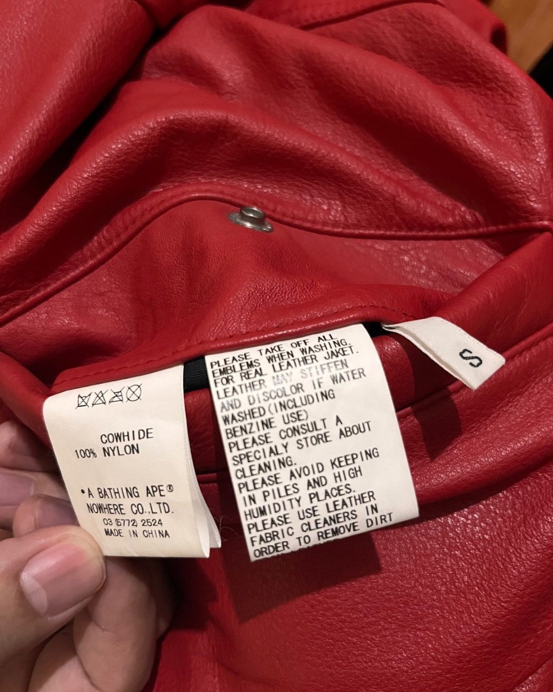 Bape 2000s A Bathing Ape Reversible Leather Puff Down Jacket Size US S / EU 44-46 / 1 - 8 Thumbnail