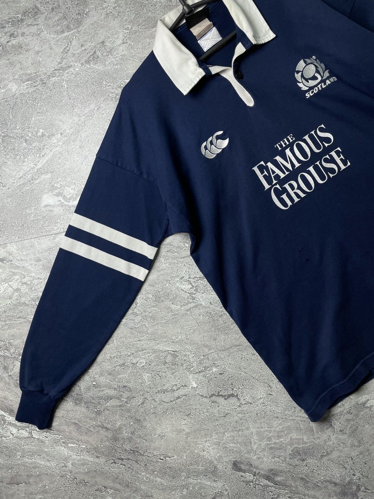 Canterbury of New Zealand Canterbury Of New Zealand Scotland Rugby t shirt long sleeve Size US L / EU 52-54 / 3 - 7 Thumbnail