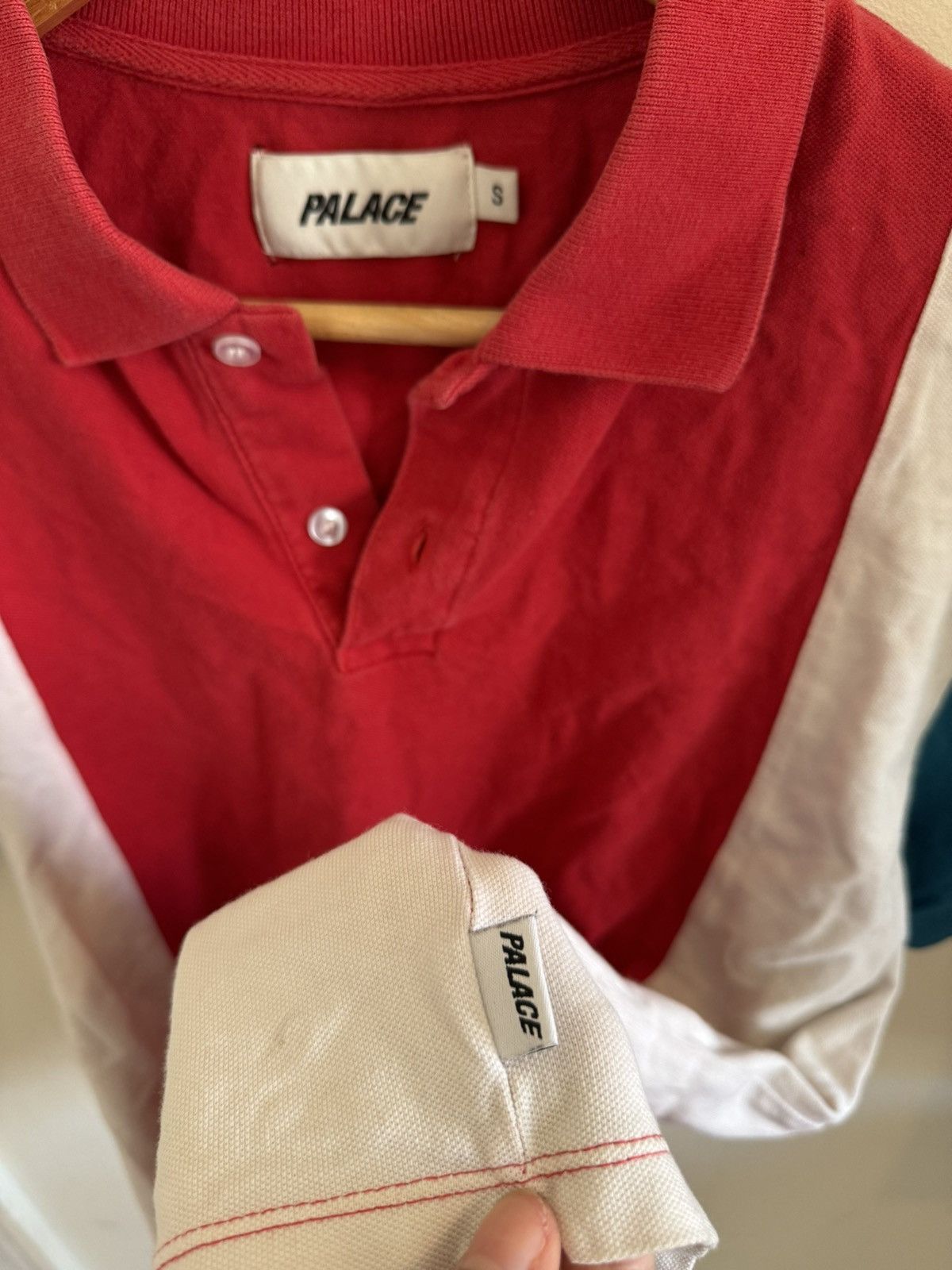 Palace PALACE multicolored polo shirt with embroidery Size US S / EU 44-46 / 1 - 3 Thumbnail