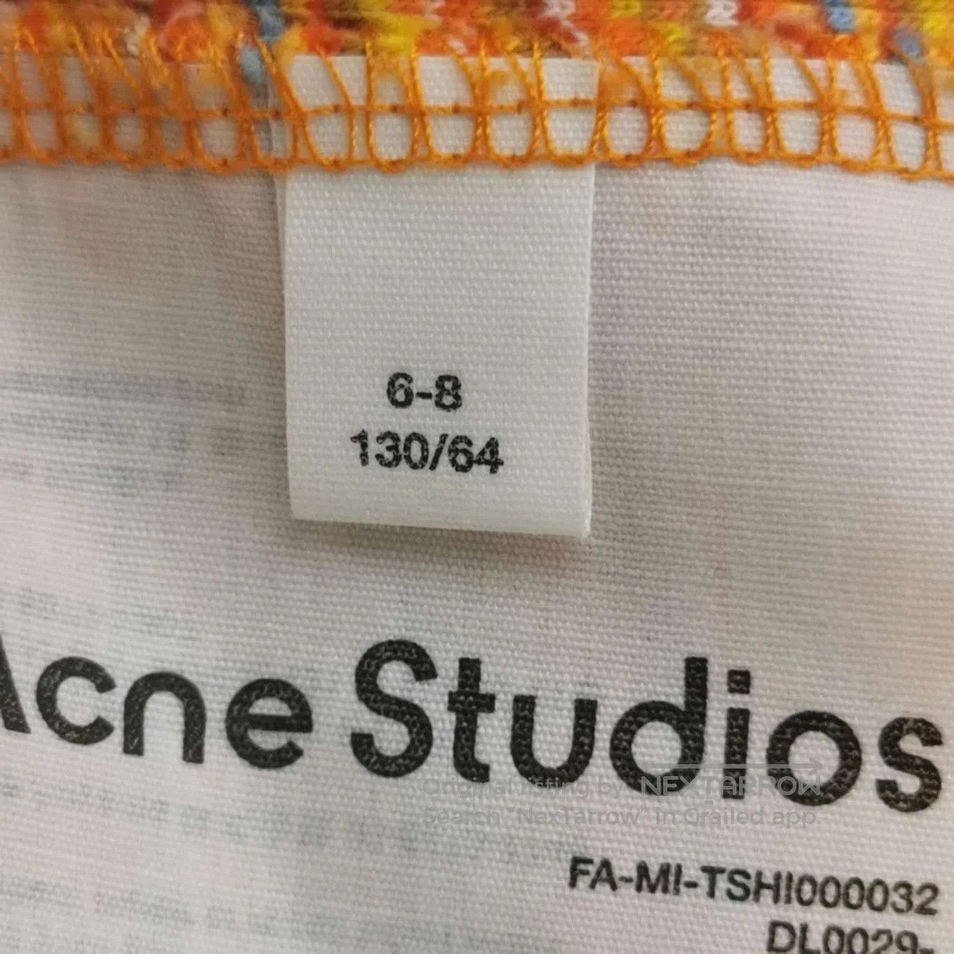 Acne Studios Acne Studios Striped Cotton Short-Sleeve Top. Size S / US 4 / IT 40 - 6 Thumbnail