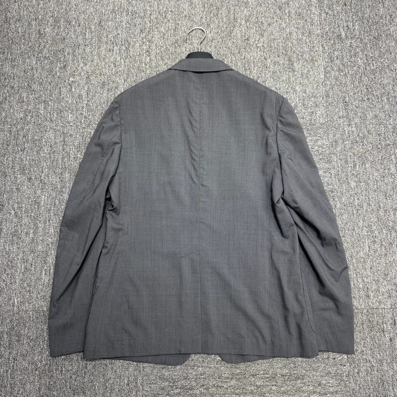 Prada Prada Gray striped suit 2506-Nextarrow Size 52R - 2 Thumbnail