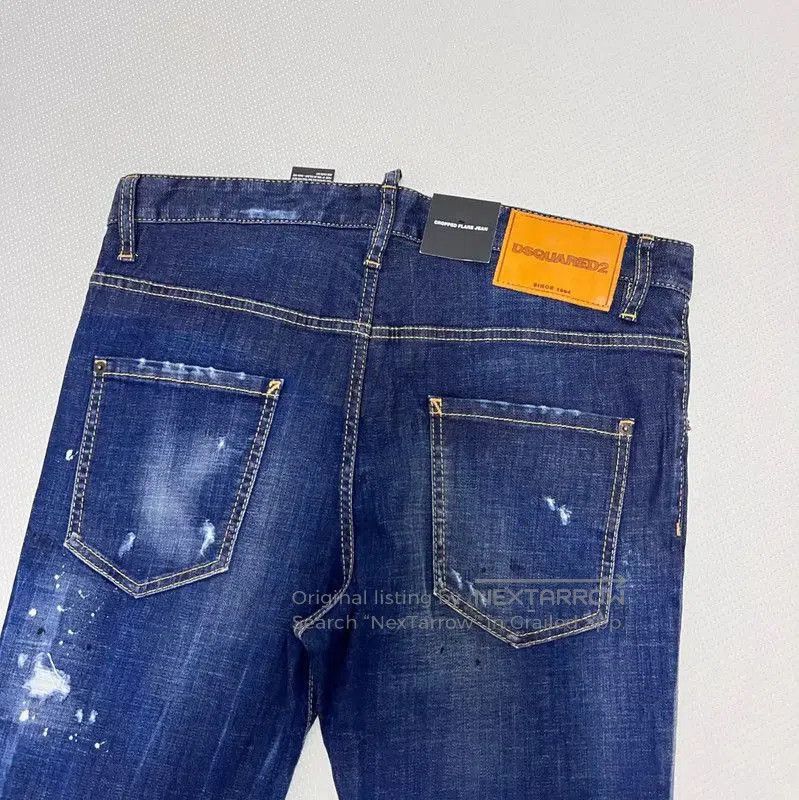 Dsquared2 DSQUARED2 Men's Casual Pants in Dark Blue . Size US 34 / EU 50 - 5 Thumbnail