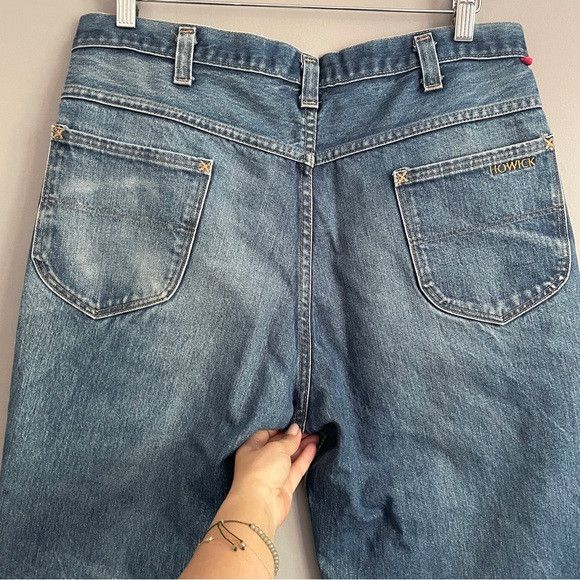 Vintage 70s Howick Riders Wider Straight Leg Jeans - 32 x 27" 🇨🇦 Size US 32 / EU 48 - 7 Thumbnail
