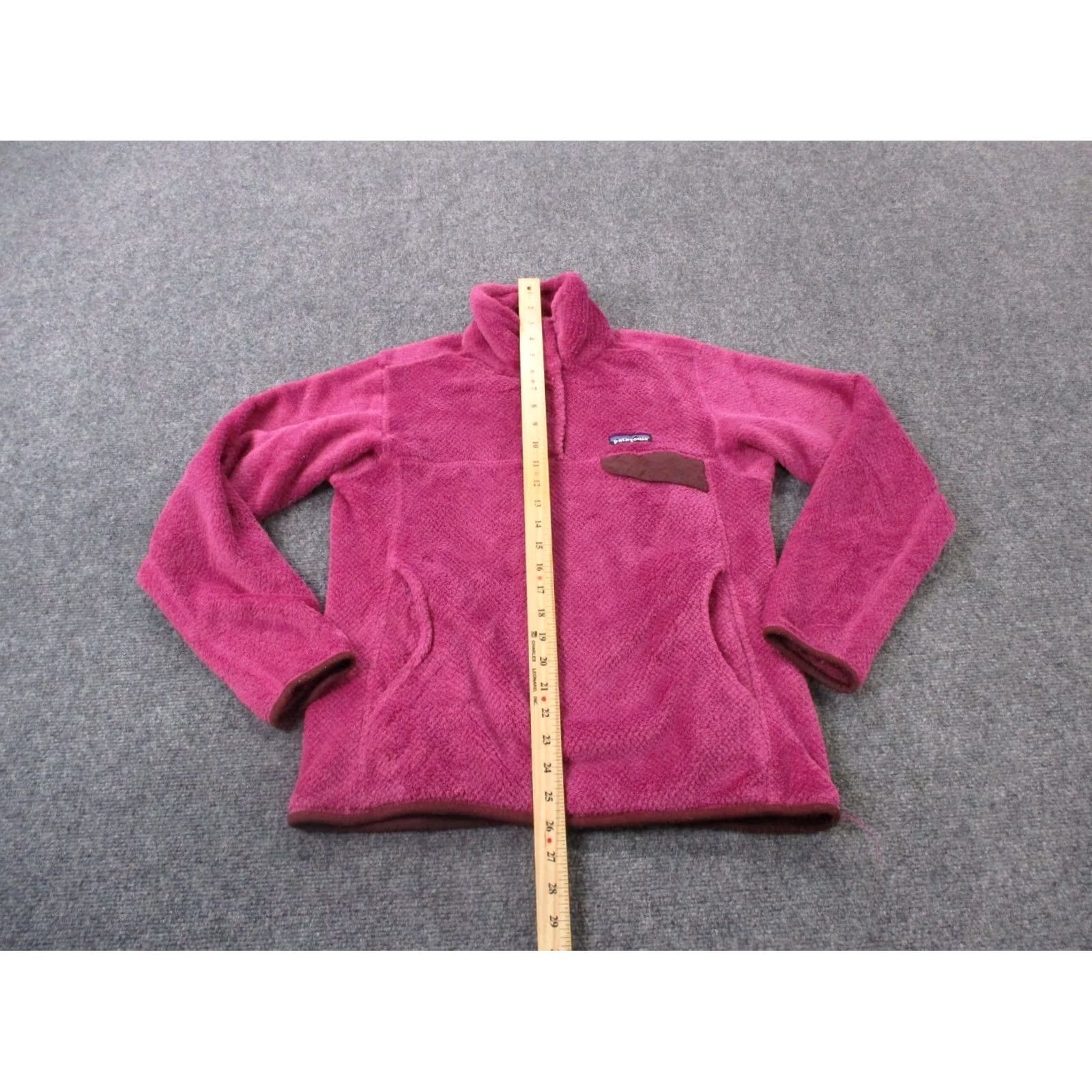 Patagonia Patagonia Jacket Women S Pink Snap Fleece Outdoor Casual Windproof Pockets 25442 Size S / US 4 / IT 40 - 3 Thumbnail