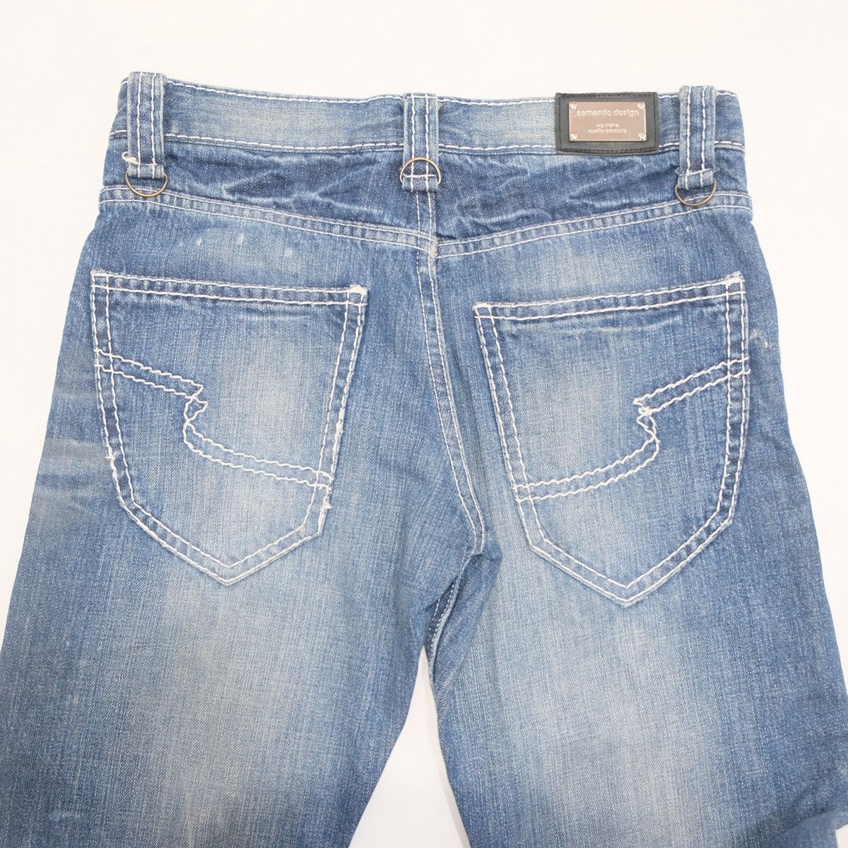semanticdesign 2000s Semantic design j cut acid wash claw marks jeans Size US 29 - 4 Thumbnail