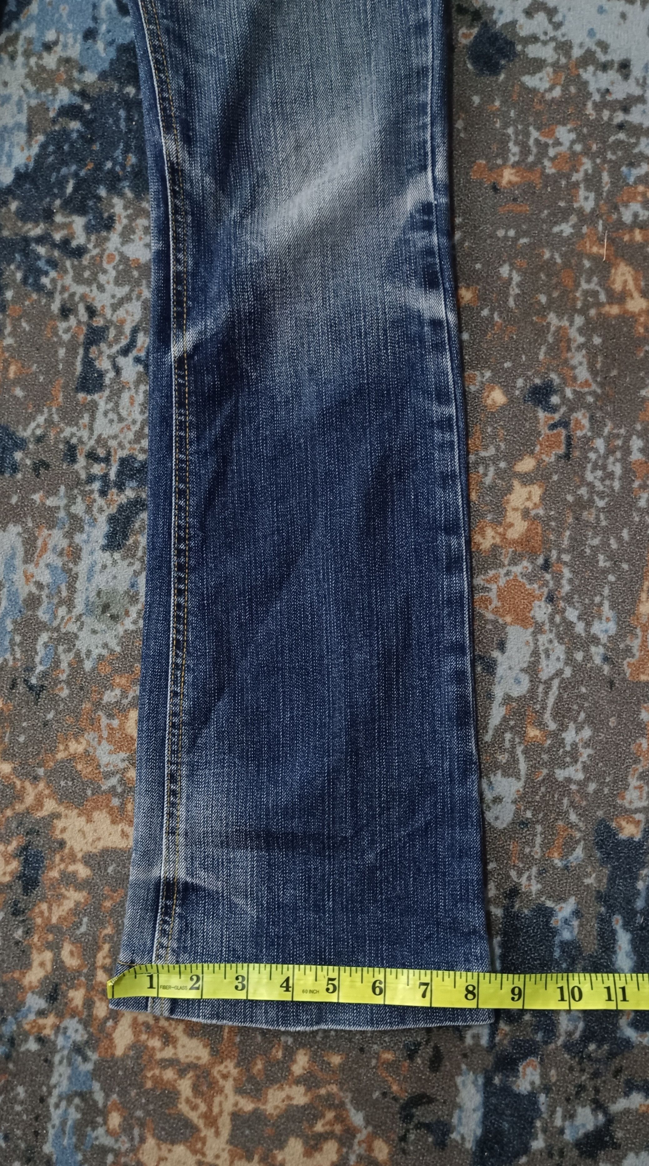 If Six Was Nine × Le Grande Bleu (L.G.B.) × Michel Klein MICHEAL KLEIN HOMME FLARE JEANS Size US 31 - 19 Thumbnail