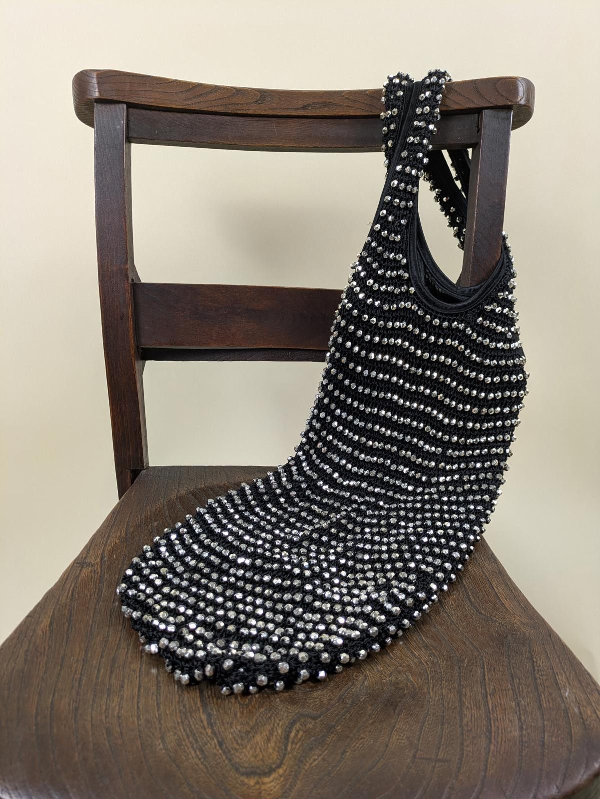 Other 2000's / Y2K beaded slouchy boho bag Size ONE SIZE - 1 Thumbnail