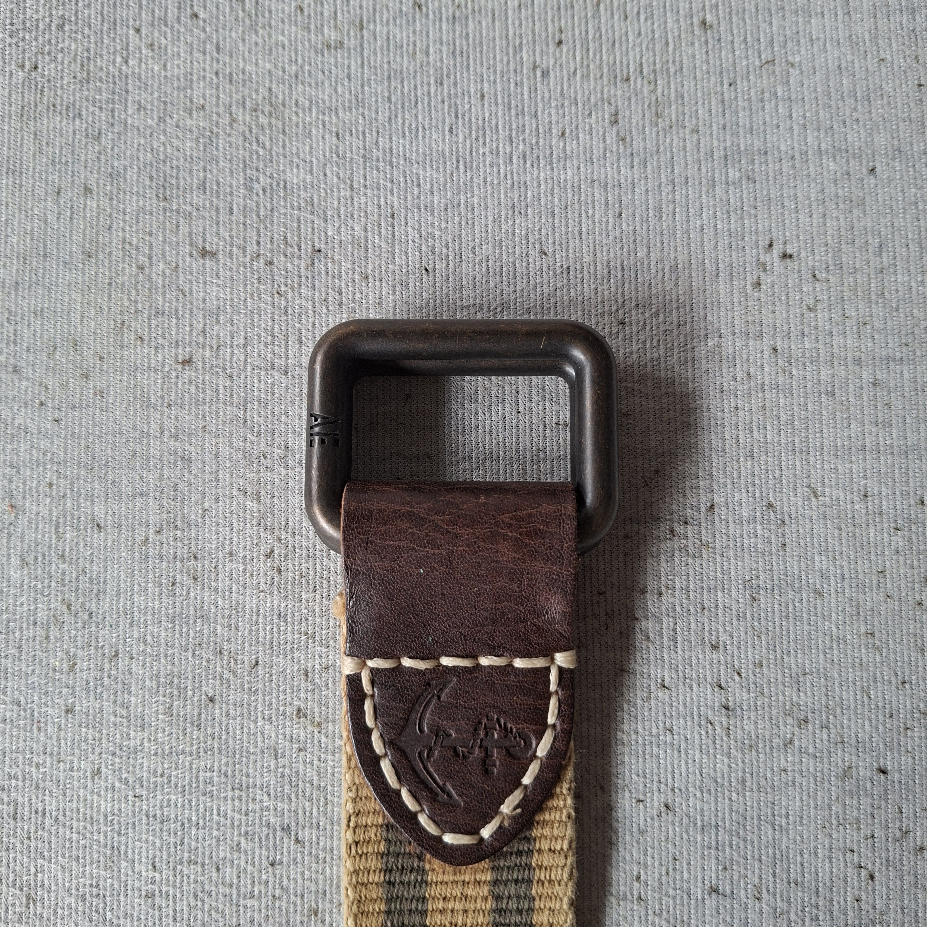 American Eagle Outfitters 🧭 AE American eagle navy style 2 away canvas webbing belt Size ONE SIZE - 3 Thumbnail