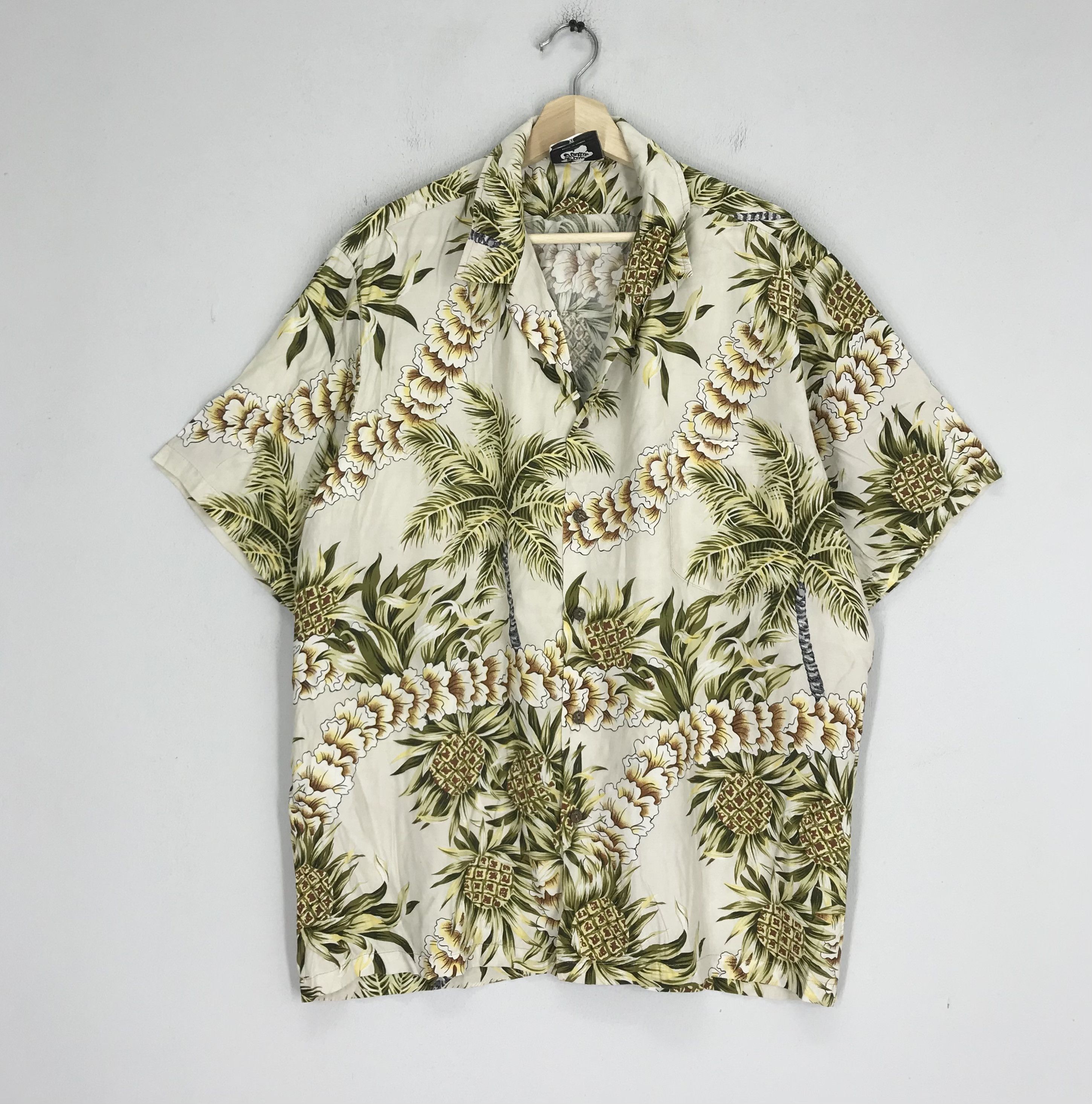 Hilo Hattie Vintage made in hawaii hibicius flower and palm beach - 47 Size US XL / EU 56 / 4 - 1 Thumbnail