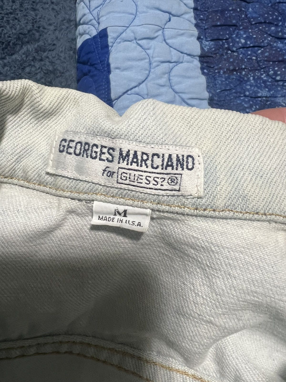 Guess Vintage Guess by Georges Marciano denim jacket Size US M / EU 48-50 / 2 - 3 Thumbnail
