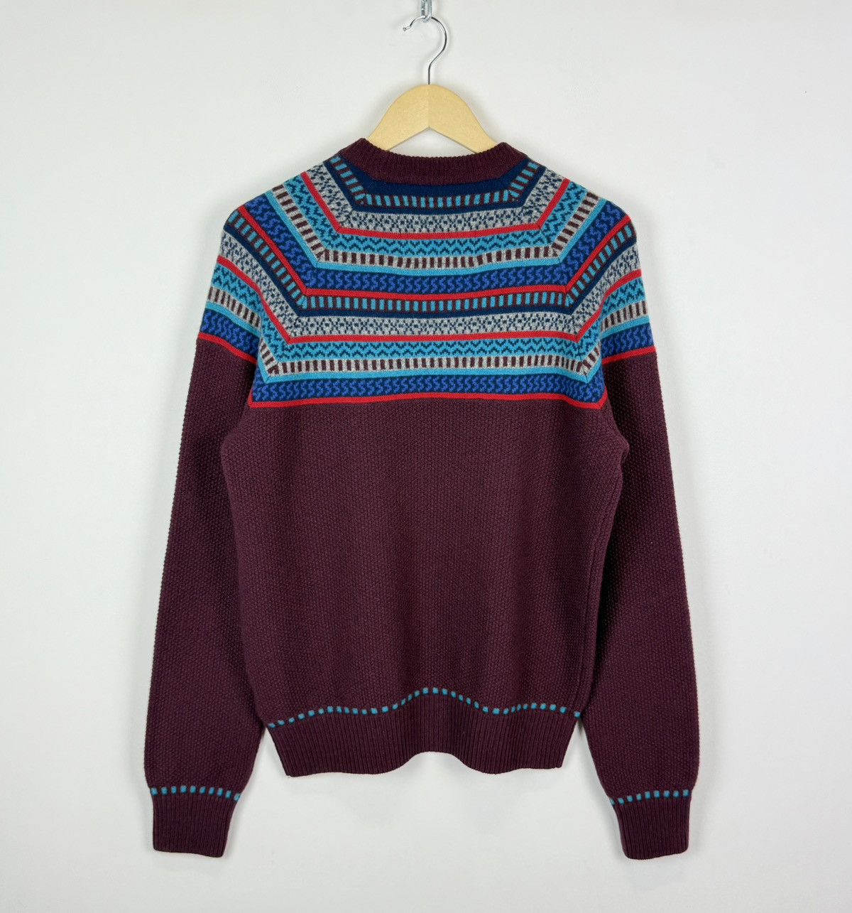 Jack Wills Jack Wills Knit Merino Wool Sweater Jumper Red Long Sleeve Size US M / EU 48-50 / 2 - 10 Thumbnail