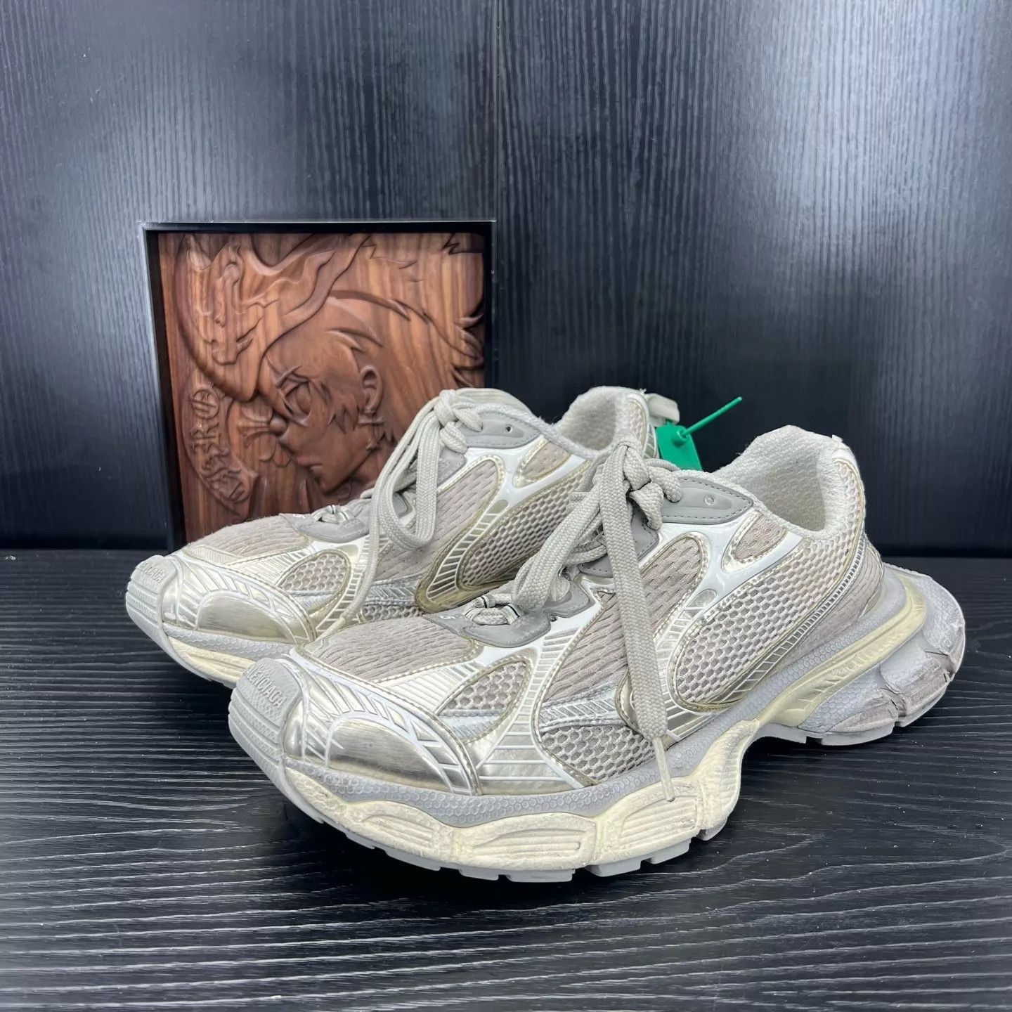 Balenciaga Balenciaga 3xl light beige sneakers 45 like new Size US 12 / EU 45 - 1 Thumbnail