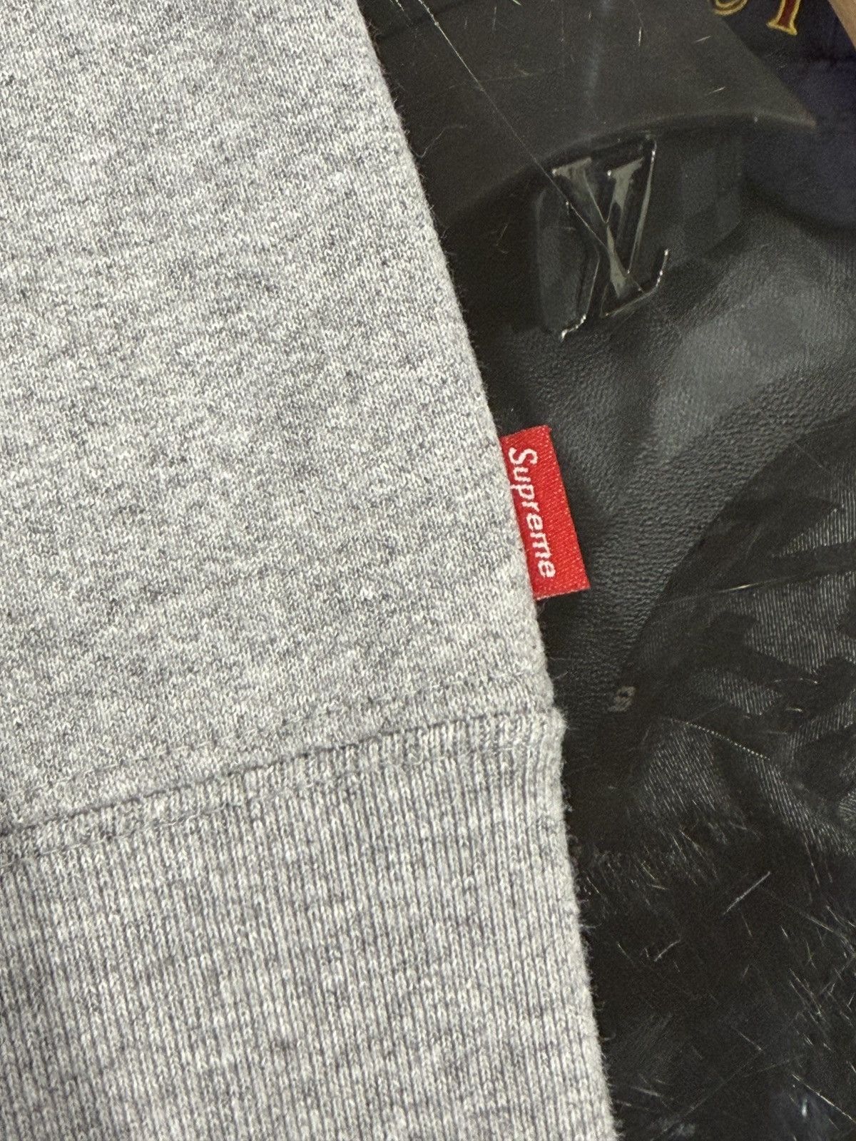 Supreme Supreme S Logo Zip Up Hoodie Heather Grey Size: L Size US L / EU 52-54 / 3 - 7 Thumbnail