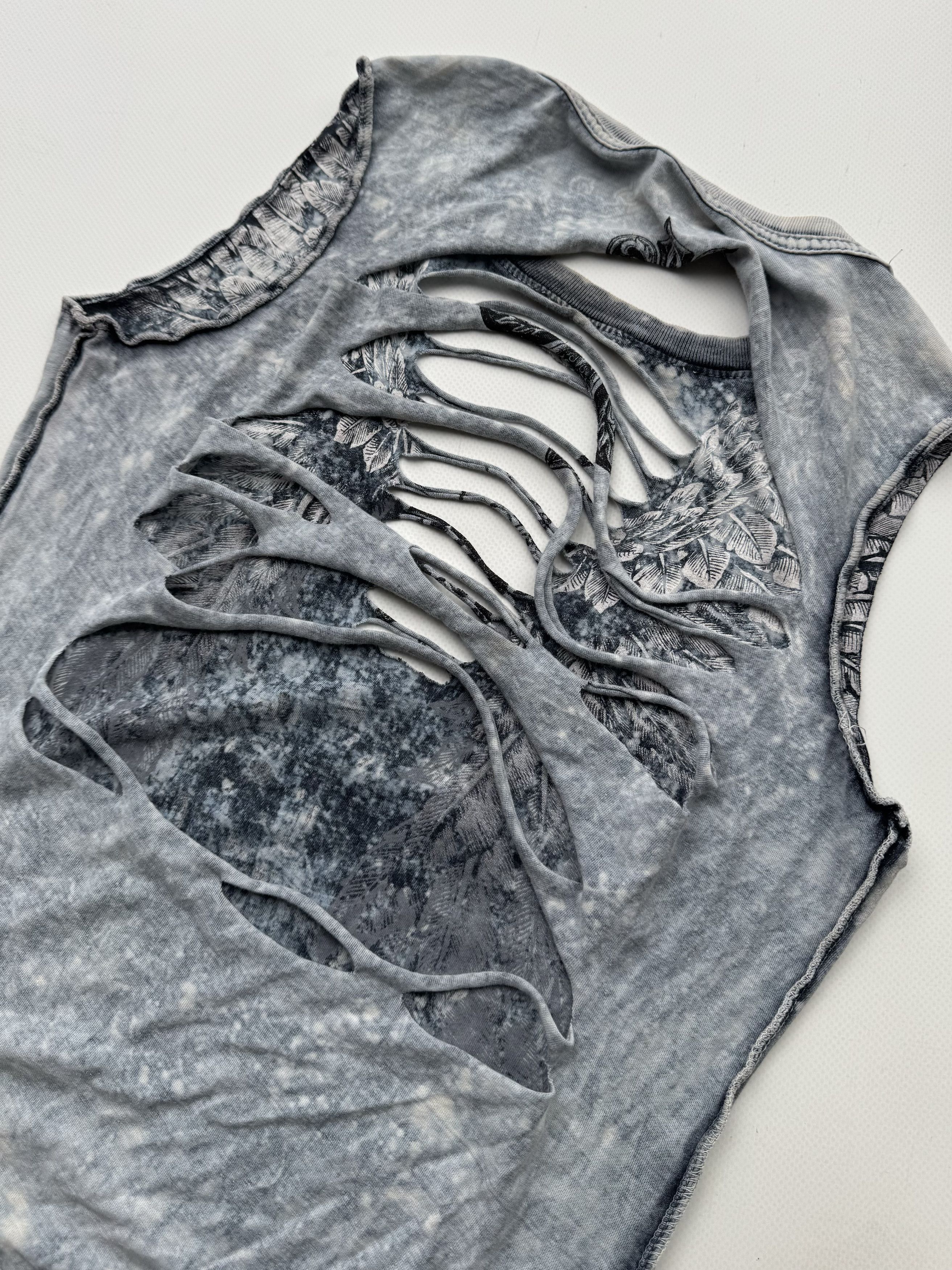 Affliction Affliction Vintage Distressed Tank Top (375) Size S / US 4 / IT 40 - 13 Thumbnail