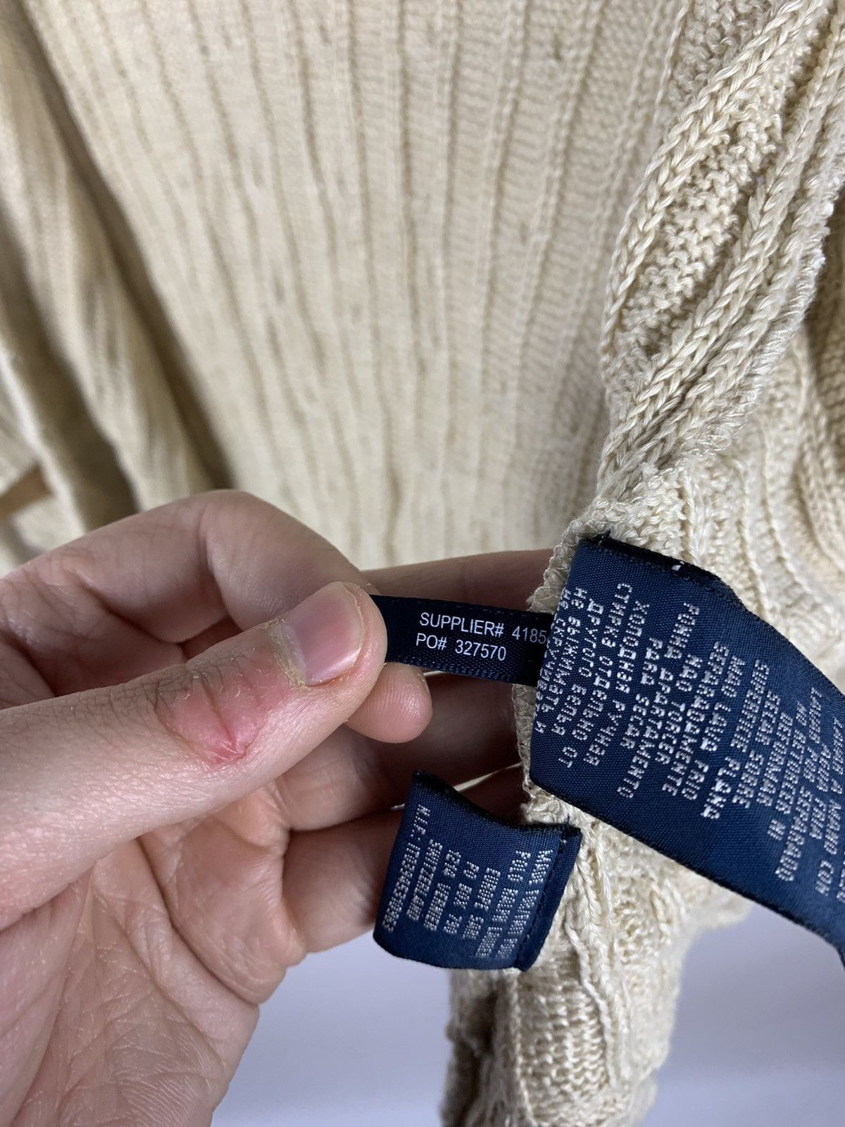 Ralph Lauren New with tags Ralph Lauren Cable Knit Linen Cardigan Belted Size L / US 10 / IT 46 - 15 Thumbnail