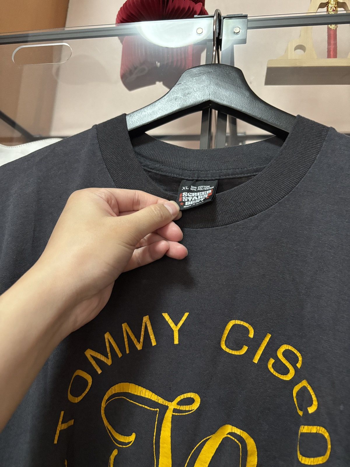 Vintage Vintage tommy Cisco tshirt Size US L / EU 52-54 / 3 - 3 Thumbnail