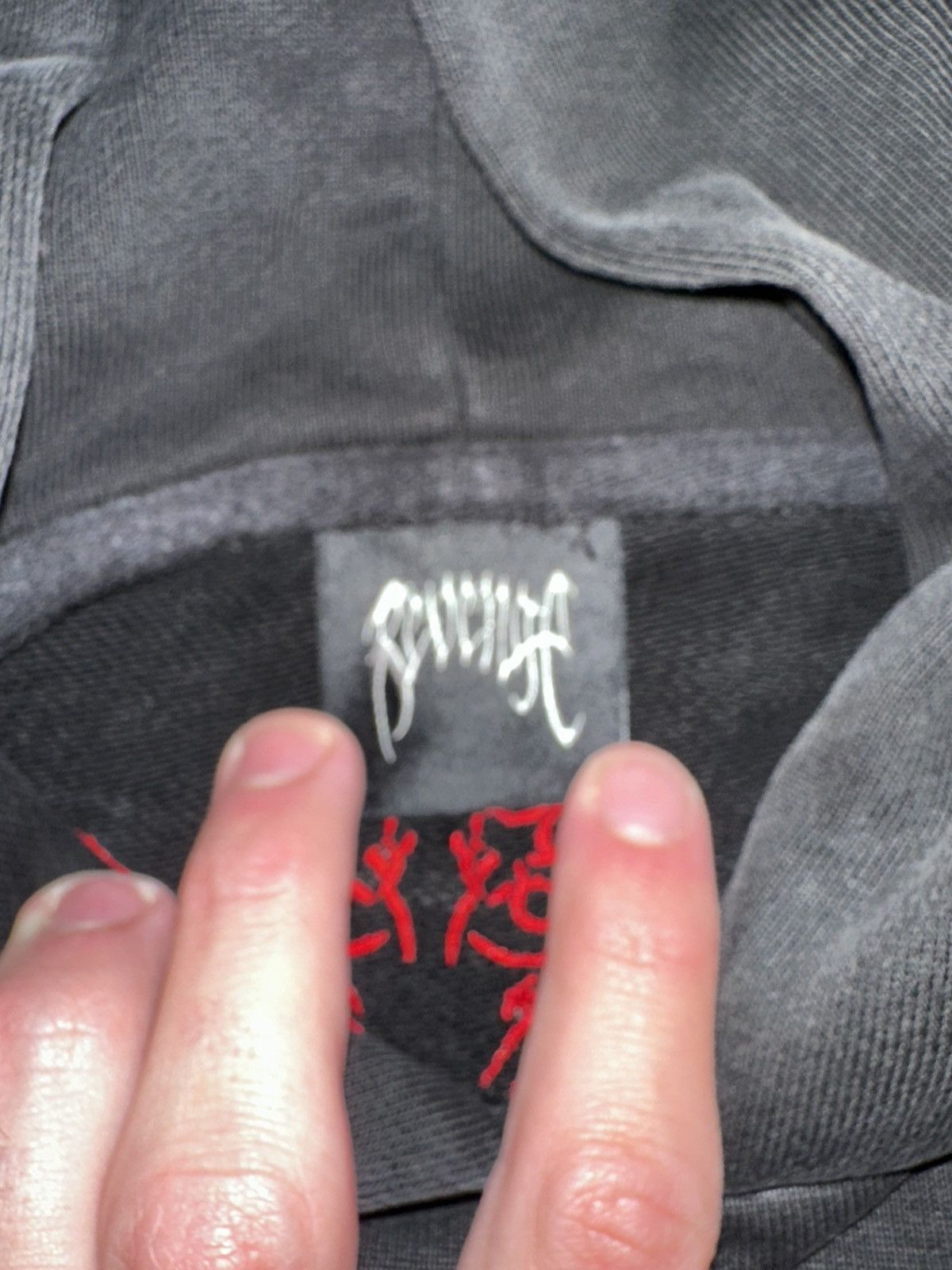 Revenge Renaissance Embroidered Hoodie Size US L / EU 52-54 / 3 - 3 Thumbnail