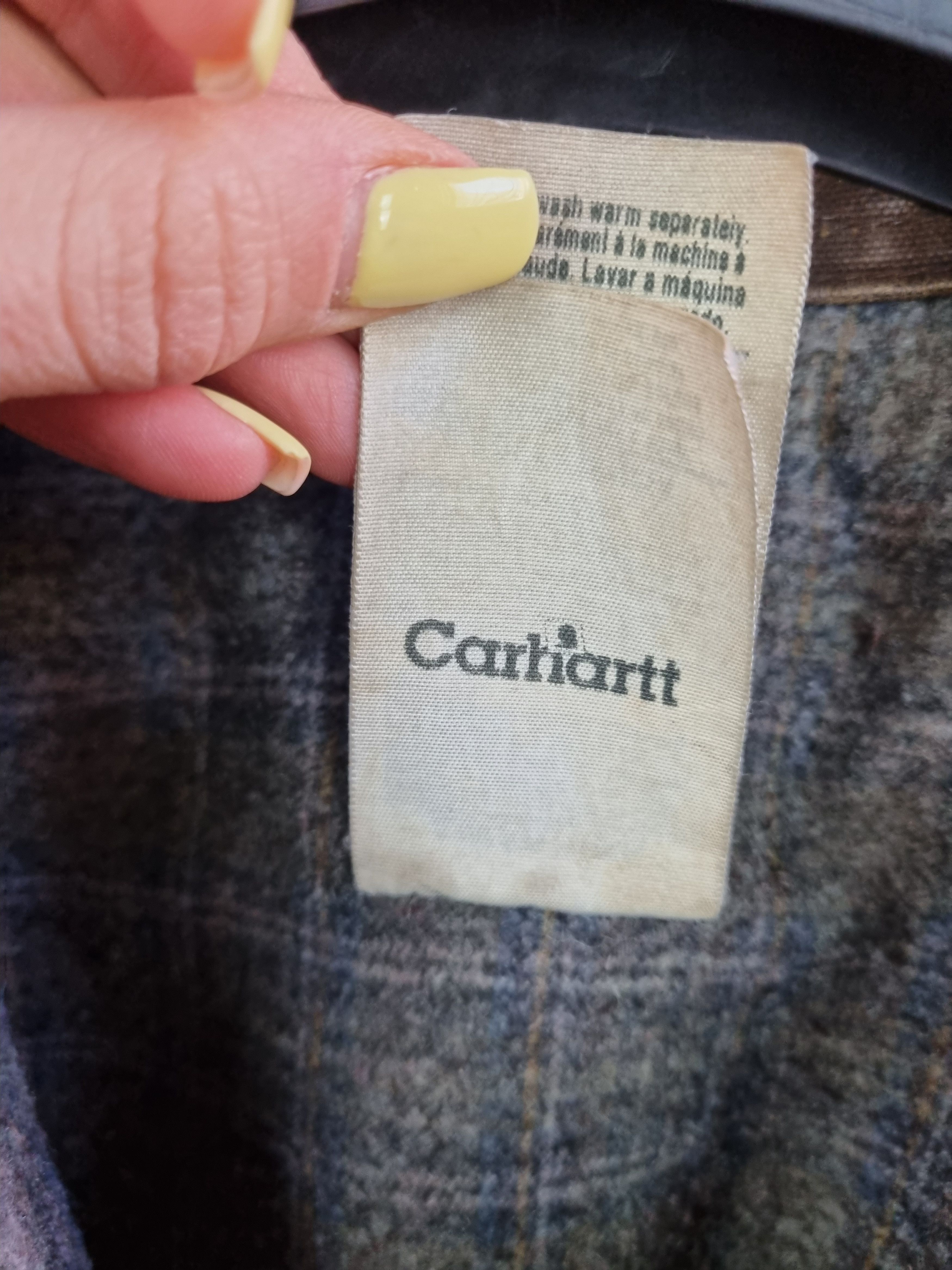 Carhartt Carhartt Distressed Ripped Faded Dirty Rare Jacket Size US XL / EU 56 / 4 - 9 Thumbnail