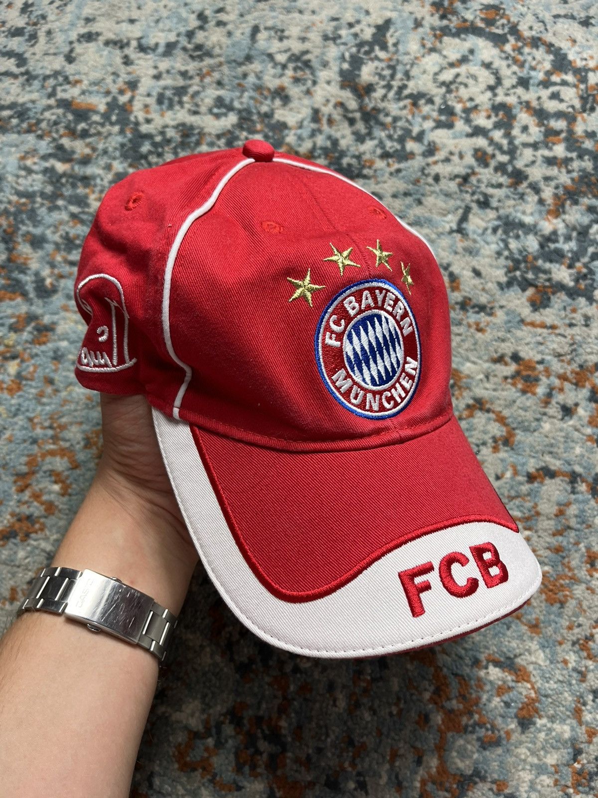 Vintage Vintage 90s FC Bayern Munchen football soccer hat Blokecore Size ONE SIZE - 1 Thumbnail