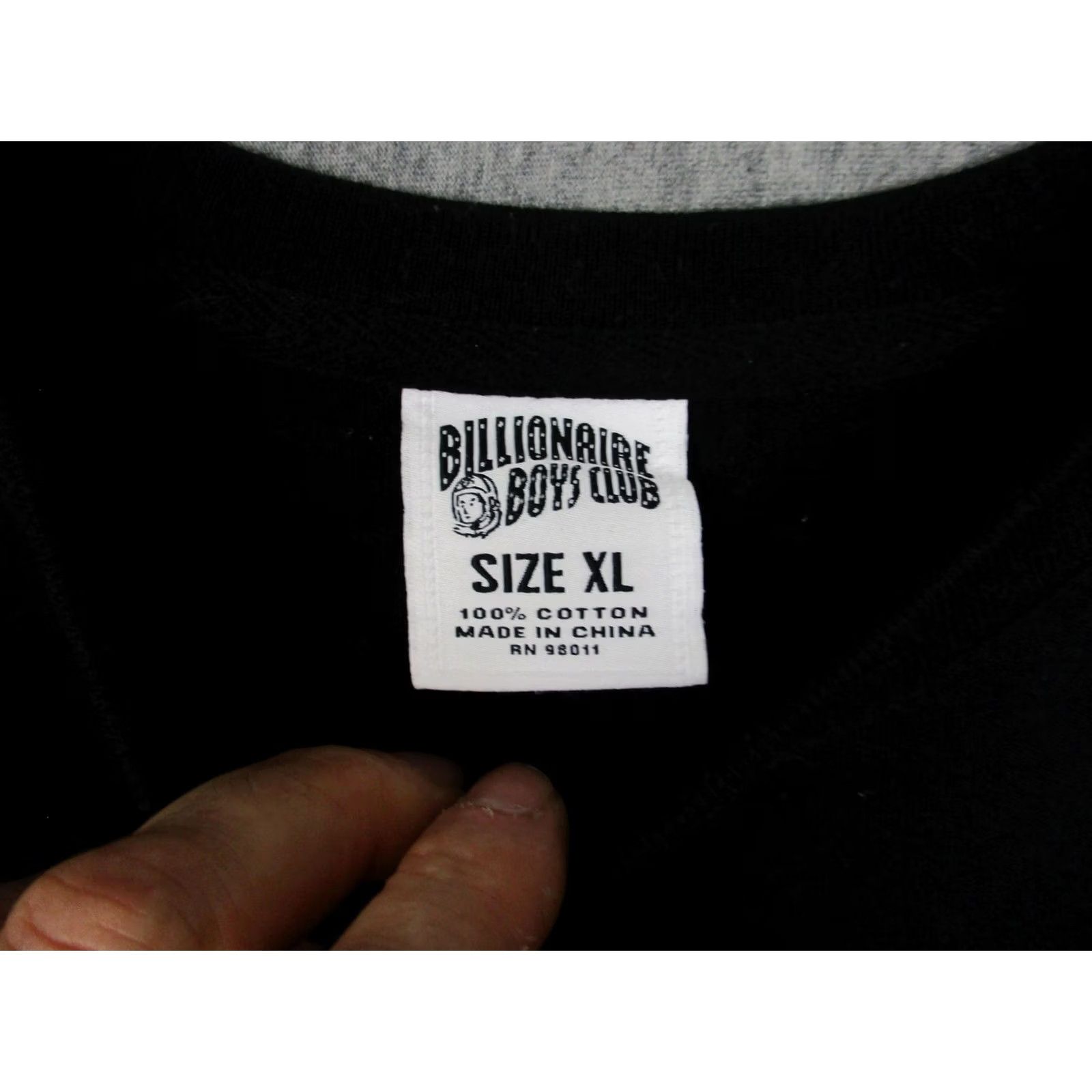 Billionaire Boys Club Billionaire Boys Club Shirt Mens XL Black Astronaut Graphic Streetwear Tee Size US XL / EU 56 / 4 - 4 Thumbnail