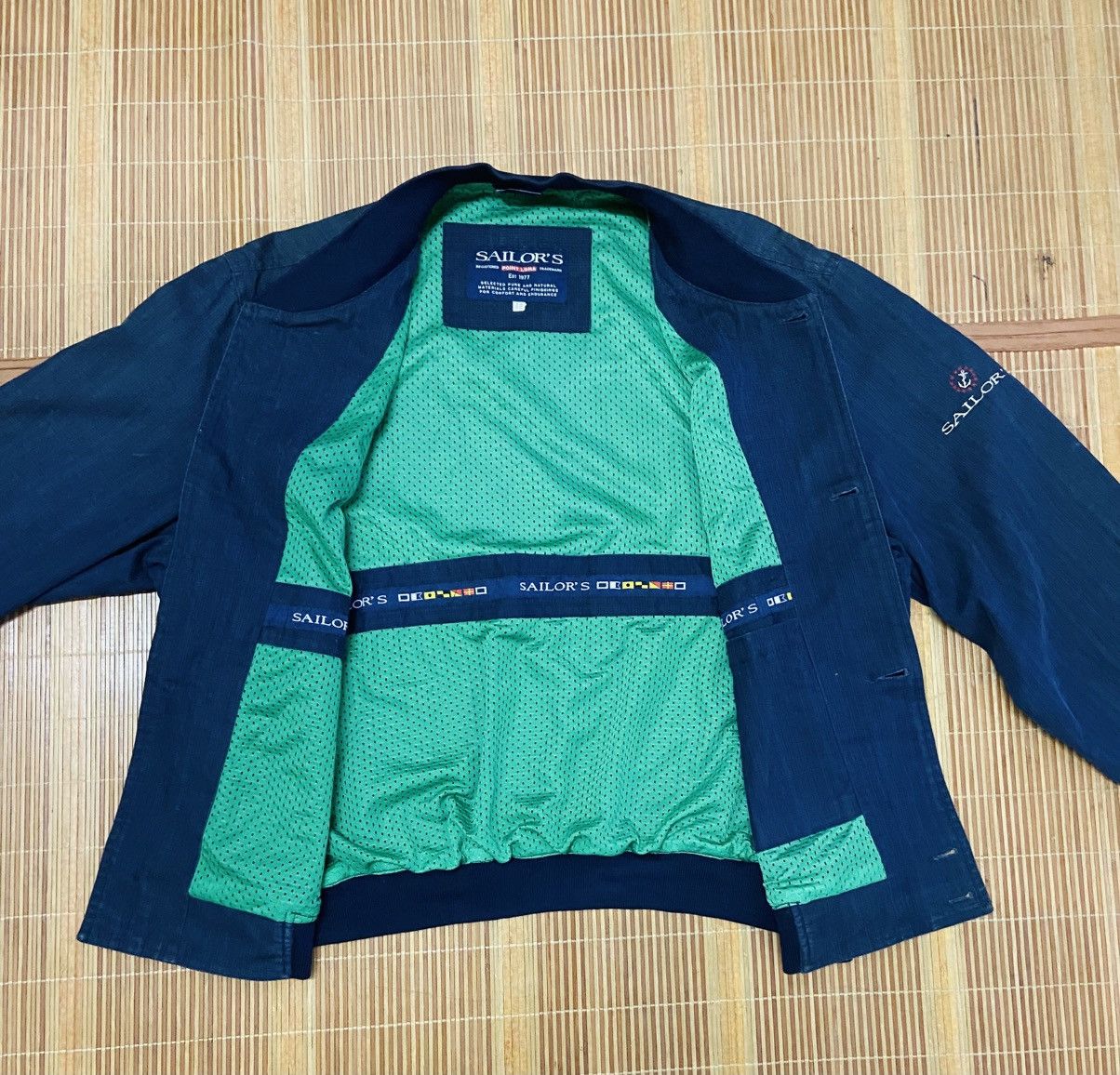 Vintage VINTAGE SAILOR'S ITALY BUTTON UP JACKET🔥🔥 Size US M / EU 48-50 / 2 - 8 Thumbnail