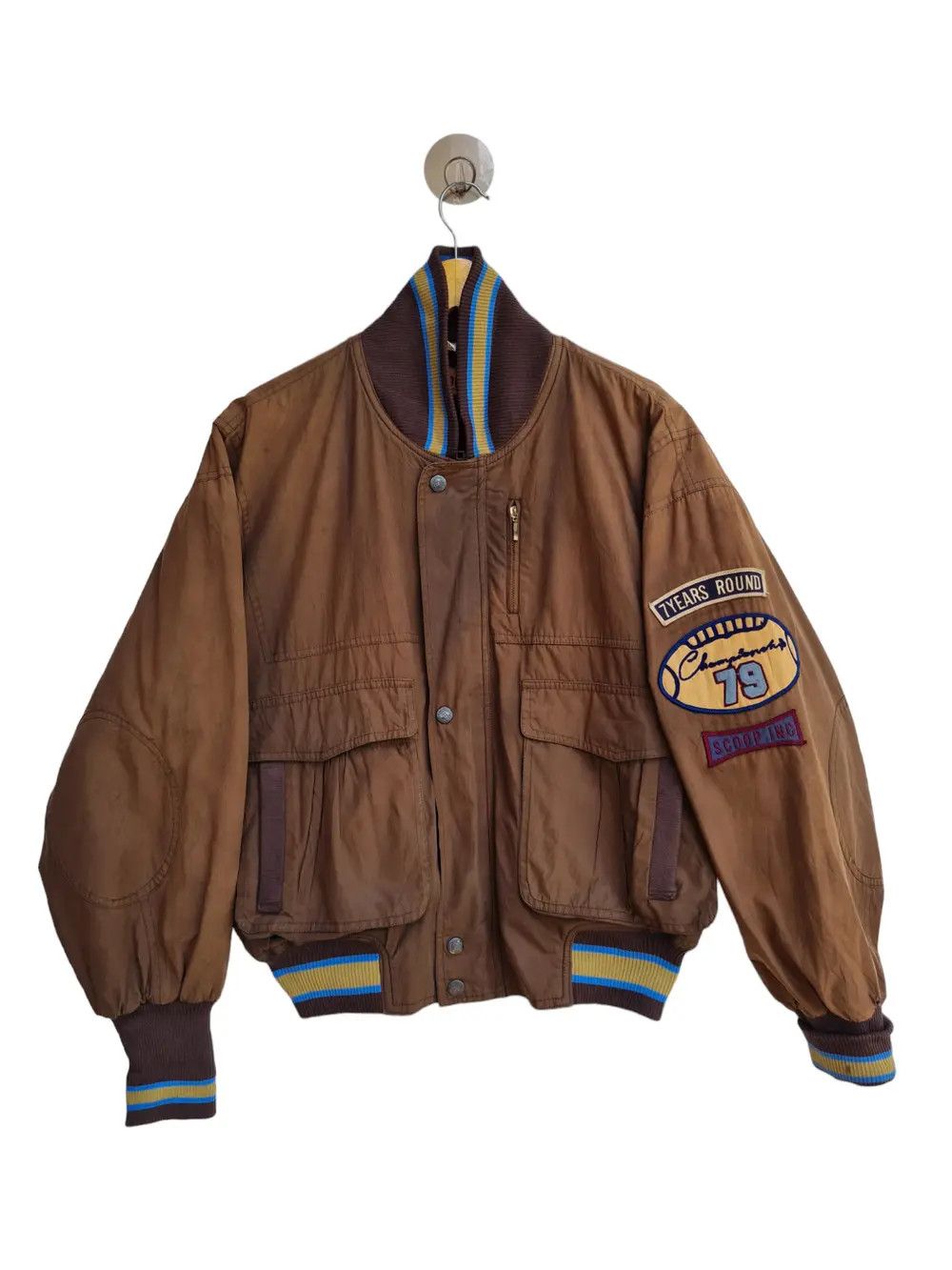 SCOOP × Vintage Vintage 70s Scoop Bomber Jacket Size US M / EU 48-50 / 2 - 1 Thumbnail