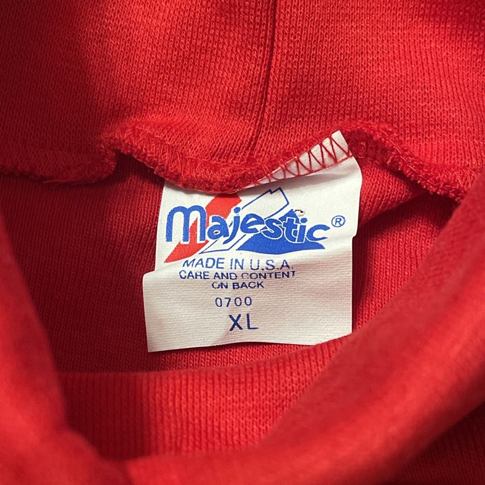 Majestic New NOS Vtg Majestic Philadelphia 76ers Turtleneck XL Custom Size US XL / EU 56 / 4 - 5 Thumbnail