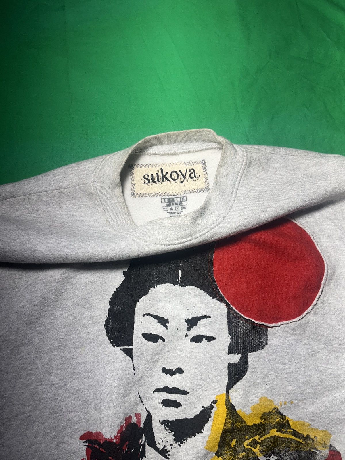 Comme des Garcons × Vintage Sukoya Blood Moon Sweatshirt Pullover Vintage Size US M / EU 48-50 / 2 - 3 Thumbnail