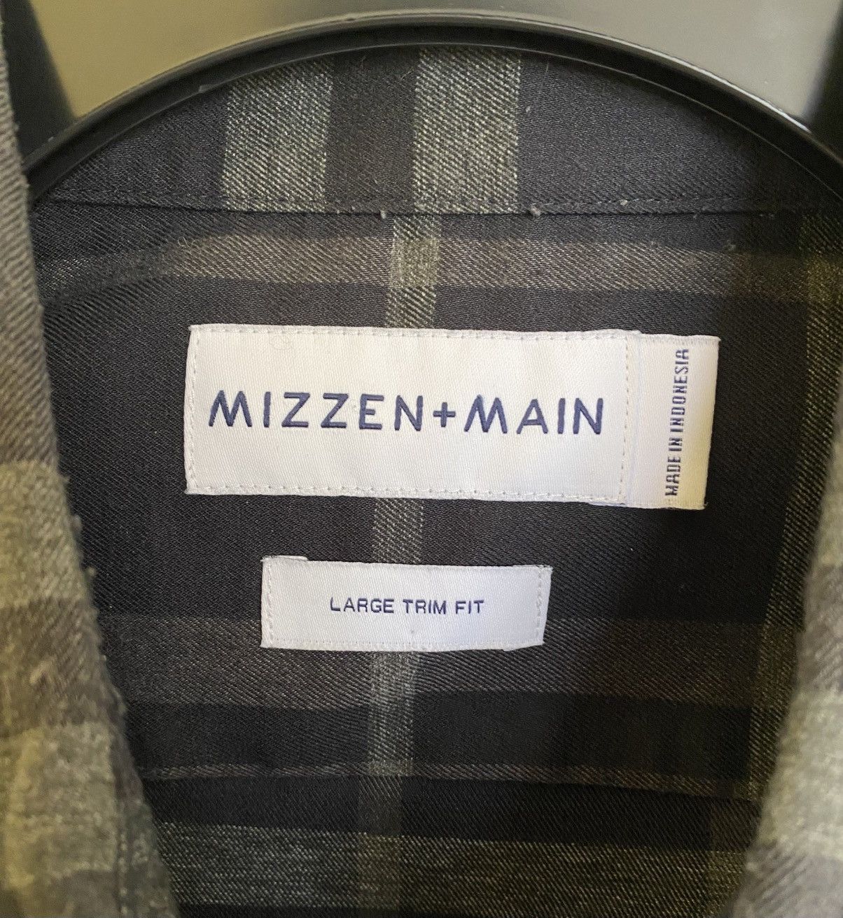 Mizzen+Main Mizzen + Main Large Trim Fit Proctor Shirt Plaid Flannel Size US L / EU 52-54 / 3 - 3 Thumbnail