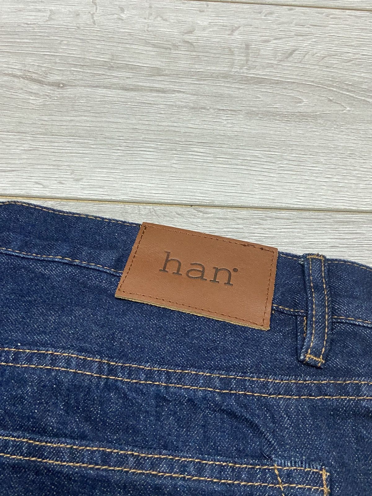 Han Kjobenhavn Han Kjobenhavn Japan 🇯🇵 denim jeans tapered Size US 36 / EU 52 - 4 Thumbnail