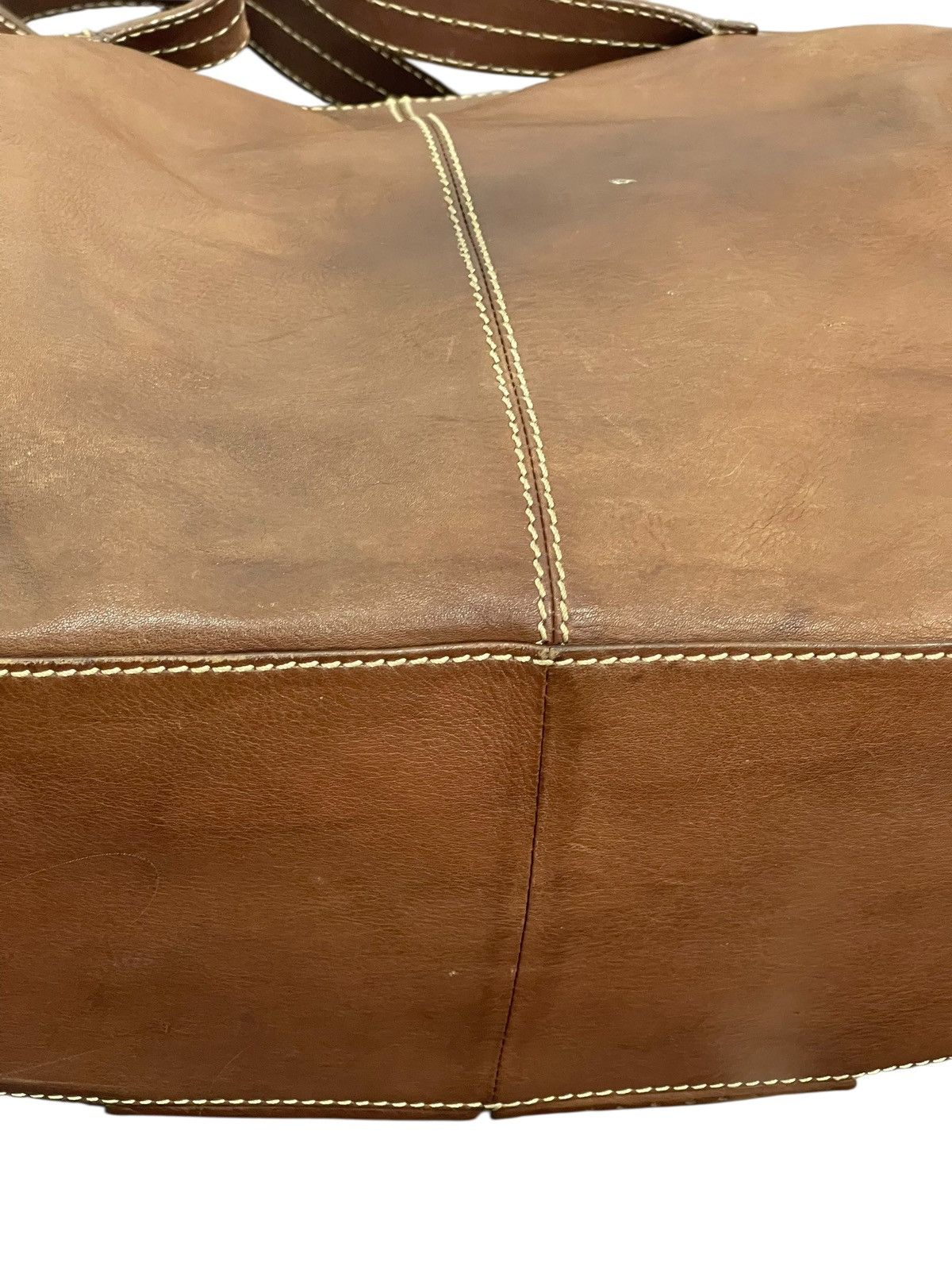 Genuine Leather Full Leather Max & Co Tote Hand Bag 2🟩2 Size ONE SIZE - 14 Thumbnail