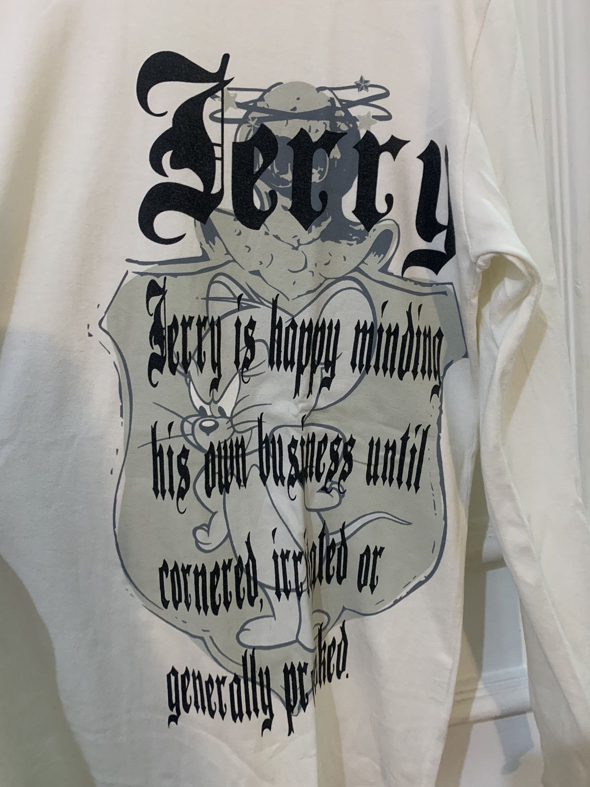 Cartoon Network × If Six Was Nine × Le Grande Bleu (L.G.B.) Japanese brand poem long Sleeve Jerry ifaixwasnine styel Size US L / EU 52-54 / 3 - 5 Thumbnail