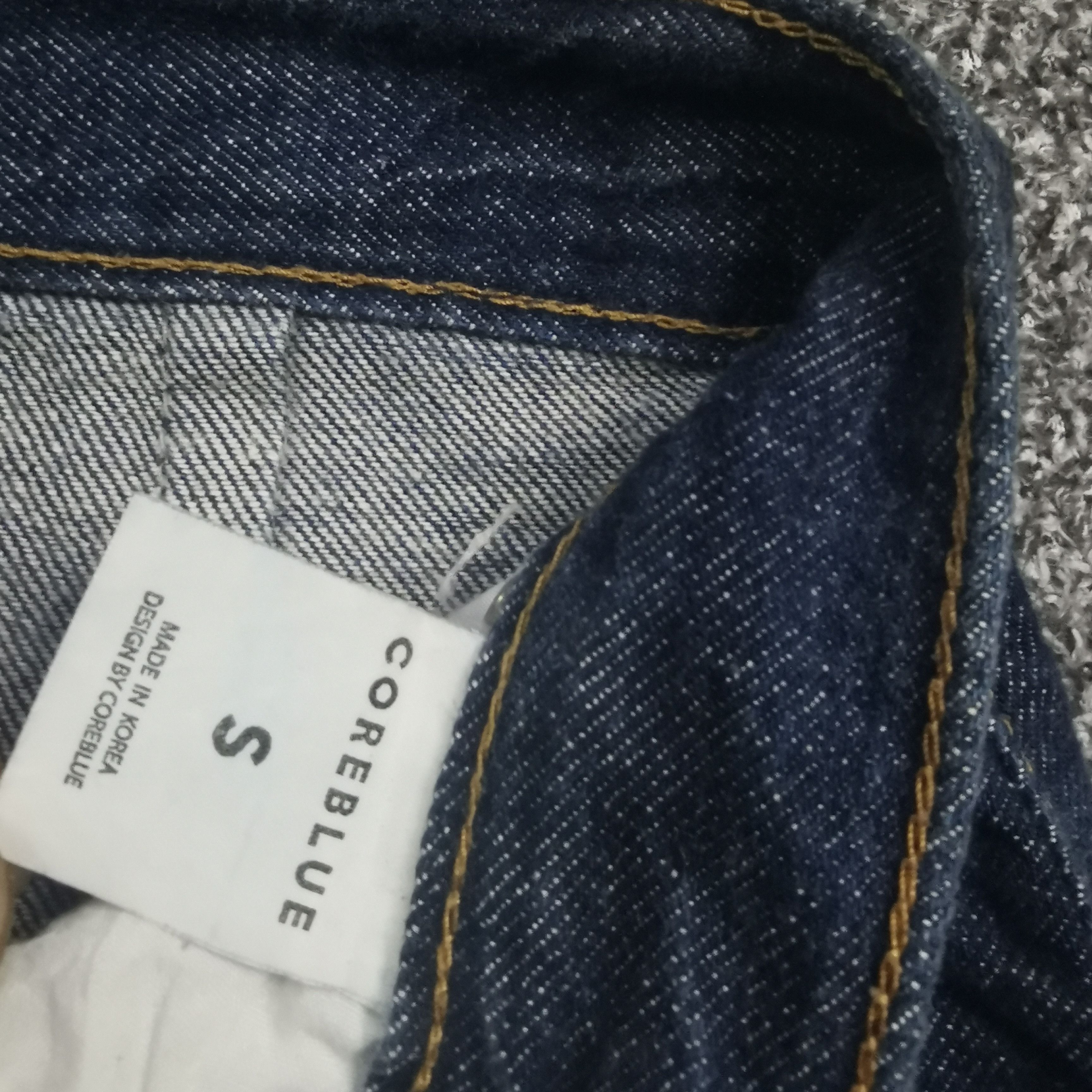 Hysteric Glamour 🔥🔥Vintage Y2k Crazy Baggy D-Rise Cutting Core Blue Denim Size US 28 / EU 44 - 11 Thumbnail