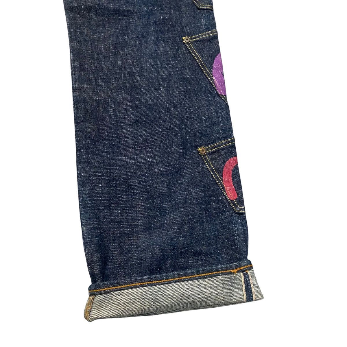 Evisu Evisu Paris Denim Multi Pocket Selvedge Jeans Size US 34 / EU 50 - 6 Thumbnail
