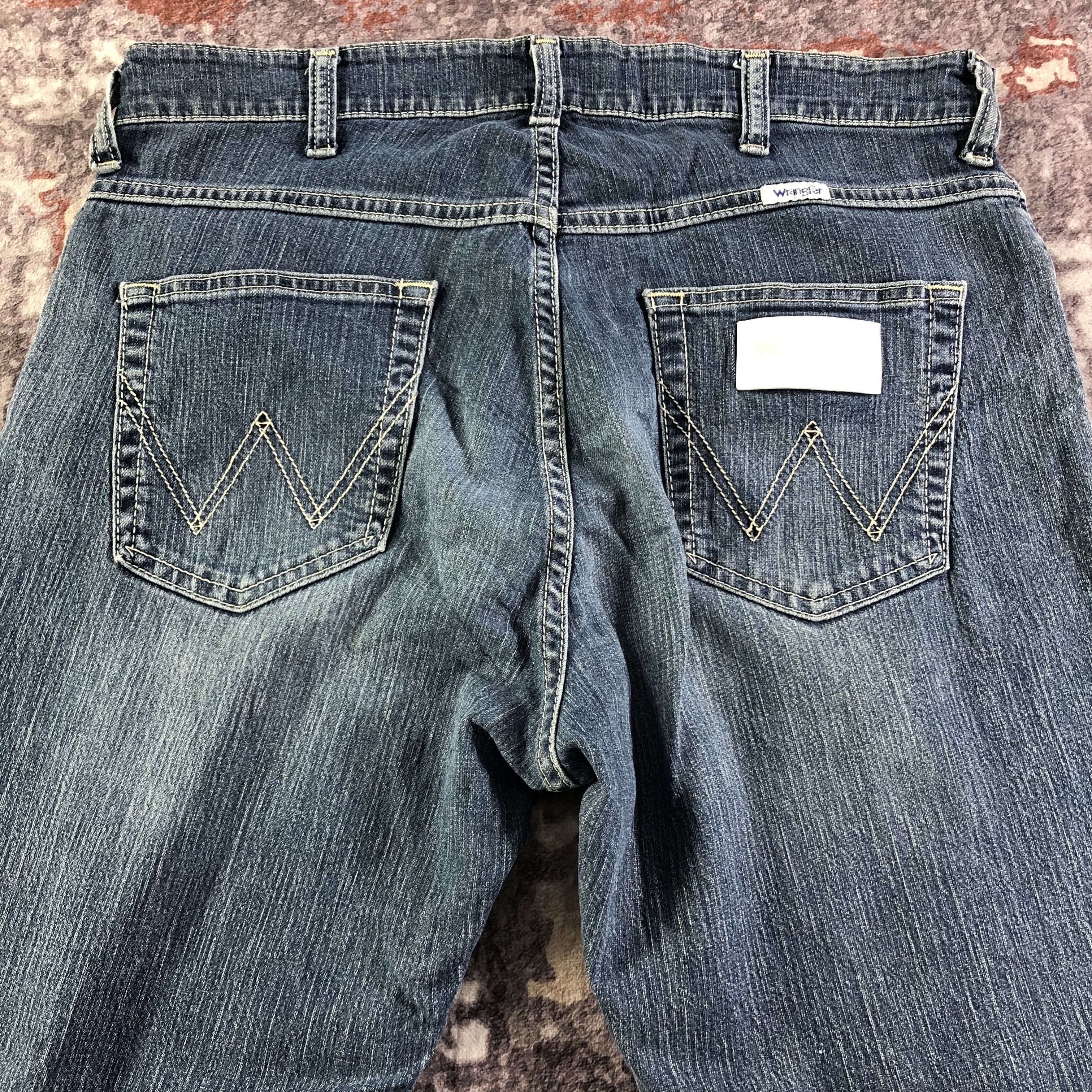 Vintage × Wrangler Vintage Blue Wash Wrangler Jeans-JM3233 Size US 34 / EU 50 - 4 Thumbnail
