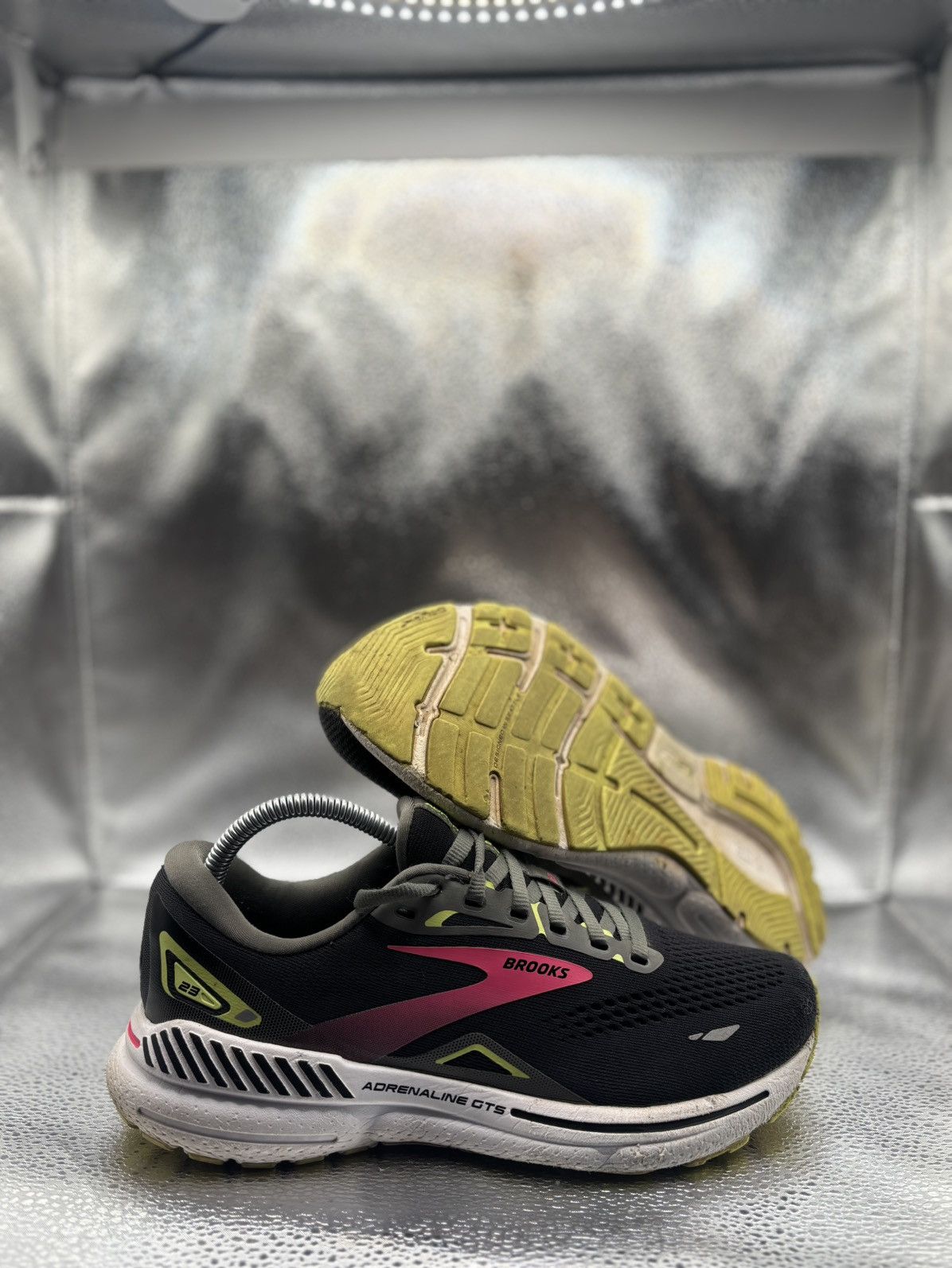 Brooks Brooks adrenaline gts 23 black pink Size US 8 / IT 38 - 1 Thumbnail