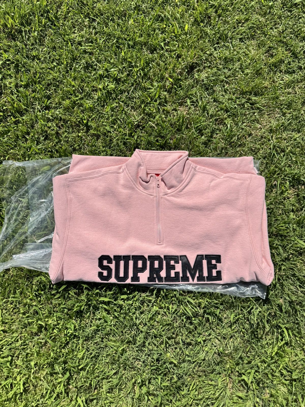 Supreme Supreme Shop Flag Half Zip Pullover Size US M / EU 48-50 / 2 - 4 Thumbnail