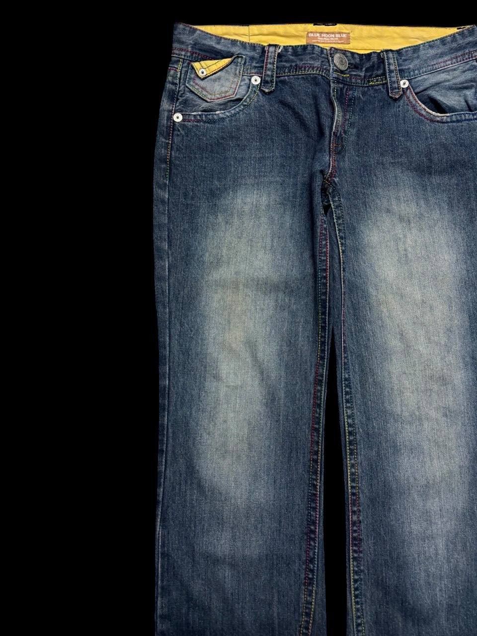 Japanese Brand TWIST LEG 90s BMB-Jeans Mudwash Distressed Insane Big Logo Size US 32 / EU 48 - 4 Thumbnail