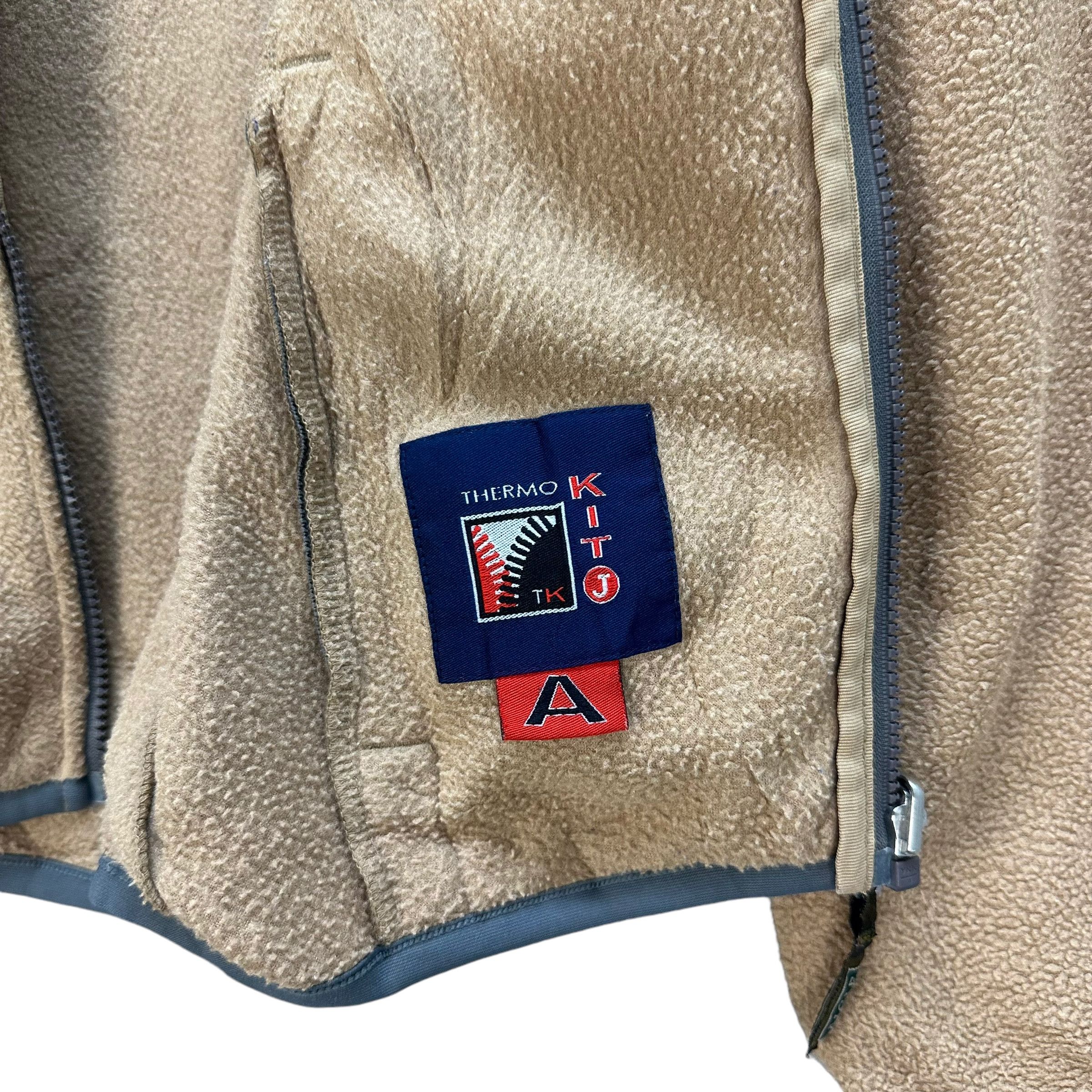 Aigle AIGLE POLARTEC BROWN FLEECE JACKET #8944-041 Size US XS / EU 42 / 0 - 10 Thumbnail