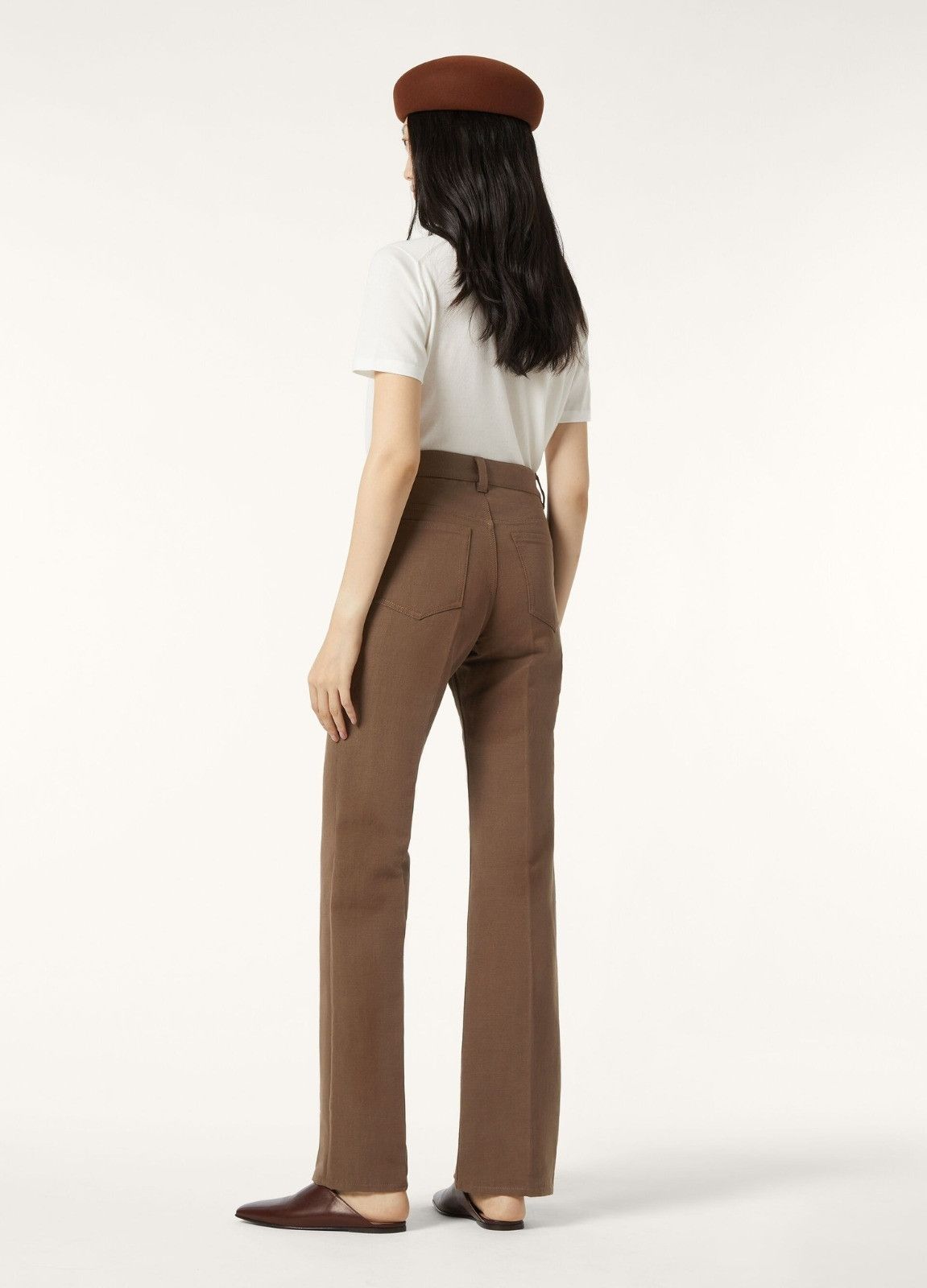 Loro Piana o1srvl11e0526 FAP1297 Buddy Pant in Brown Size 25" / US 0 / IT 36 - 6 Thumbnail