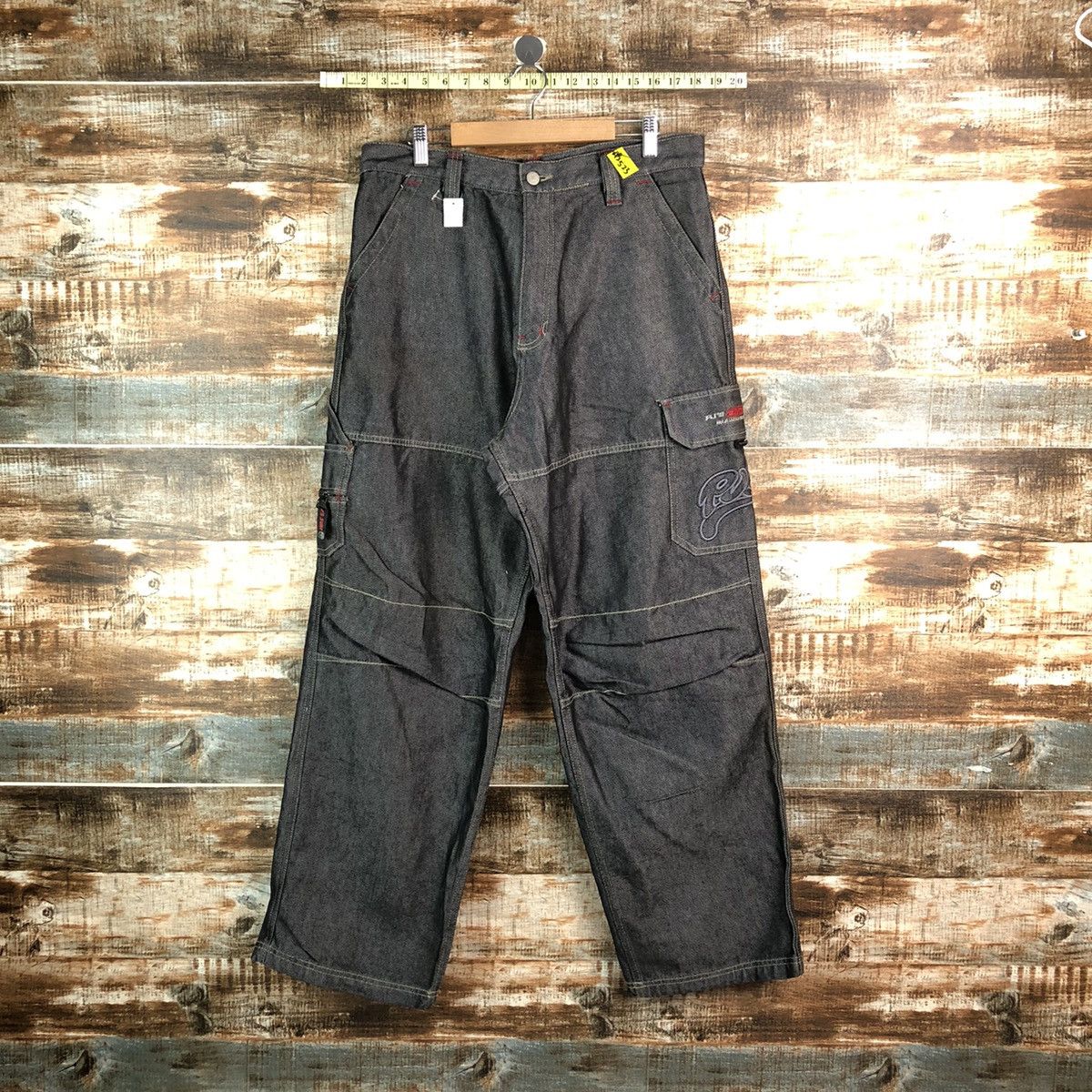 Chance The Rapper PJS Surf Black Cargo Multipocket utility Pants #A2523 Size US 34 / EU 50 - 1 Thumbnail