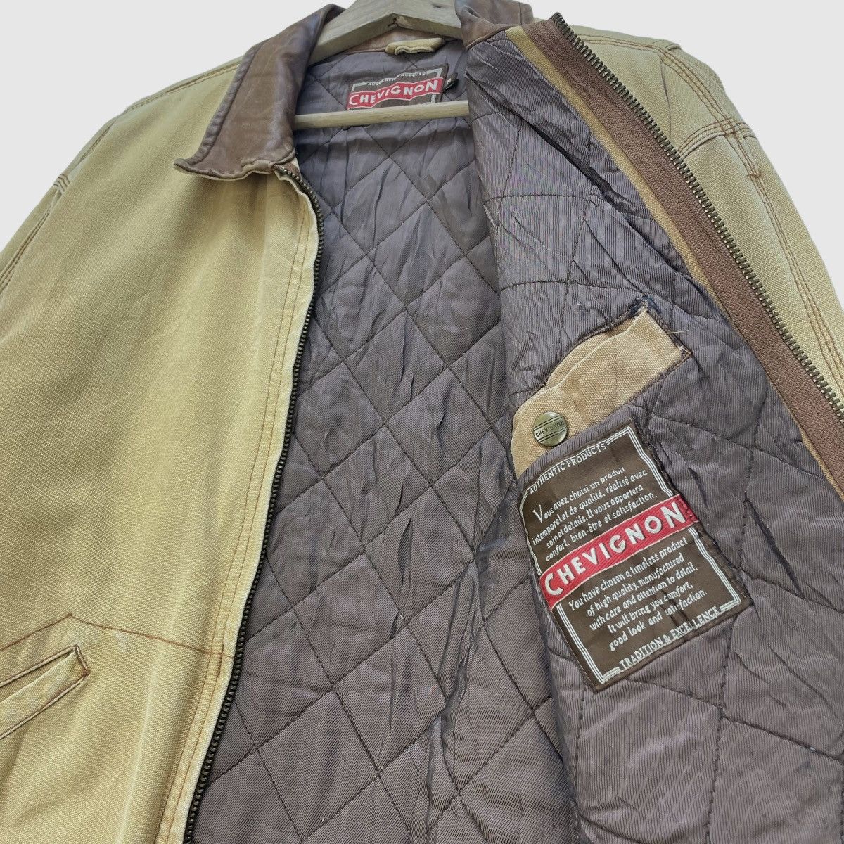 Carhartt 🔥Vintage Chevignon Detroit Duck Canvas Jacket Size US M / EU 48-50 / 2 - 10 Thumbnail